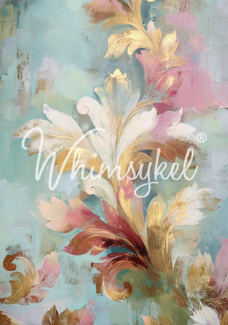 Whimsykel - Acanthus Fresco Decoupage Paper (14x20) - Image 4