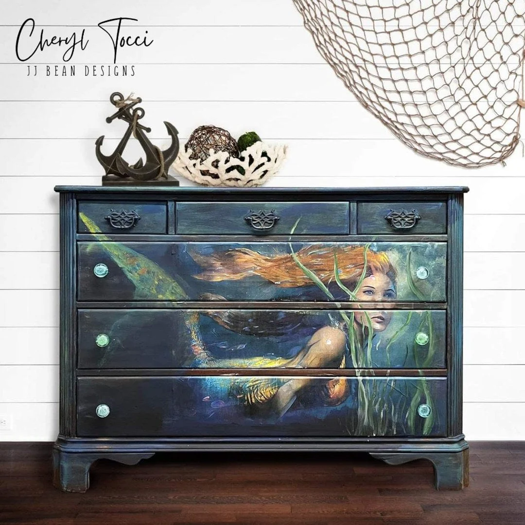 Whimsykel - Arista Mermaid Decoupage Paper (21x29 Size) - Image 3