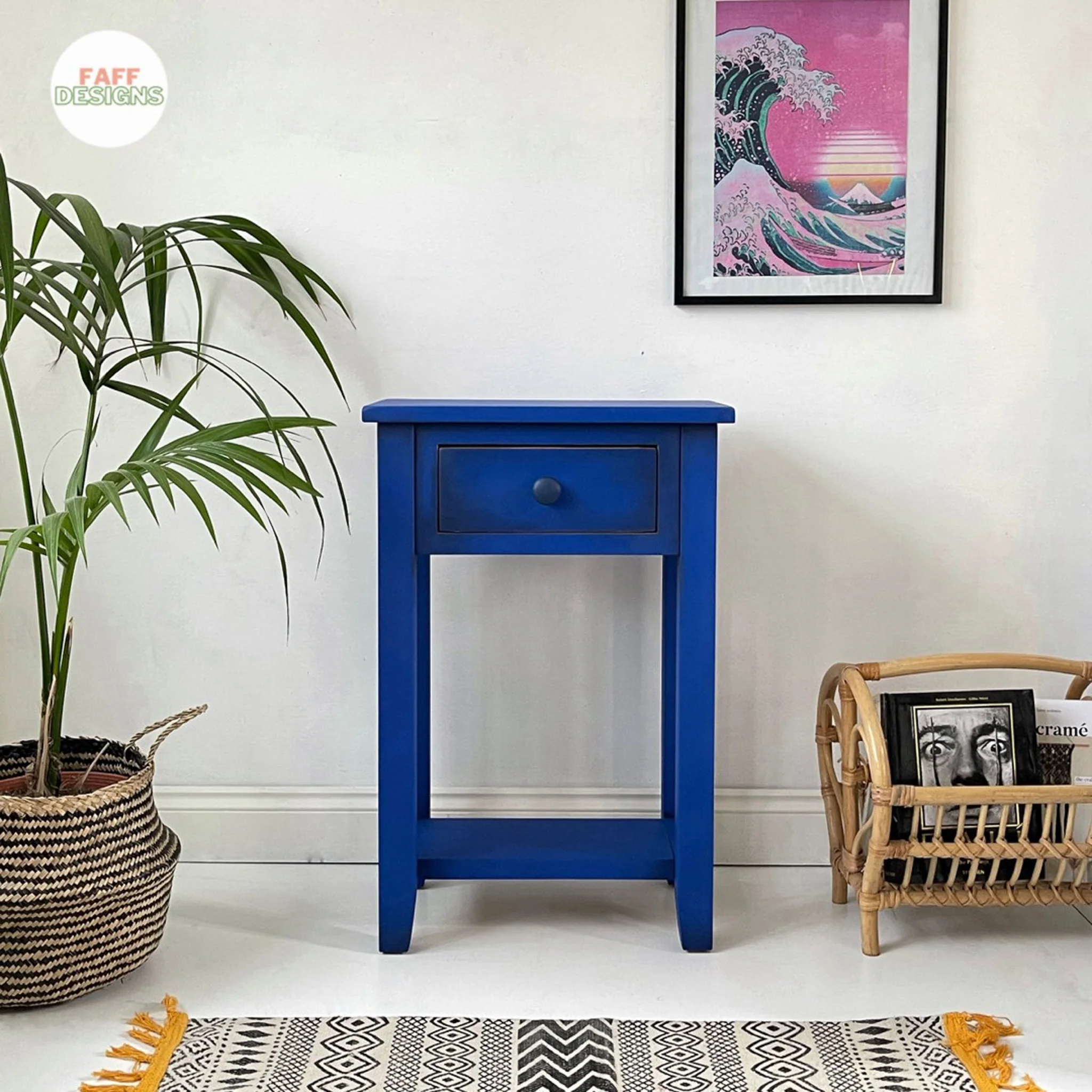 Dixie Belle Cobalt Blue Chalk Mineral Paint | Furniture Paint - Image 4