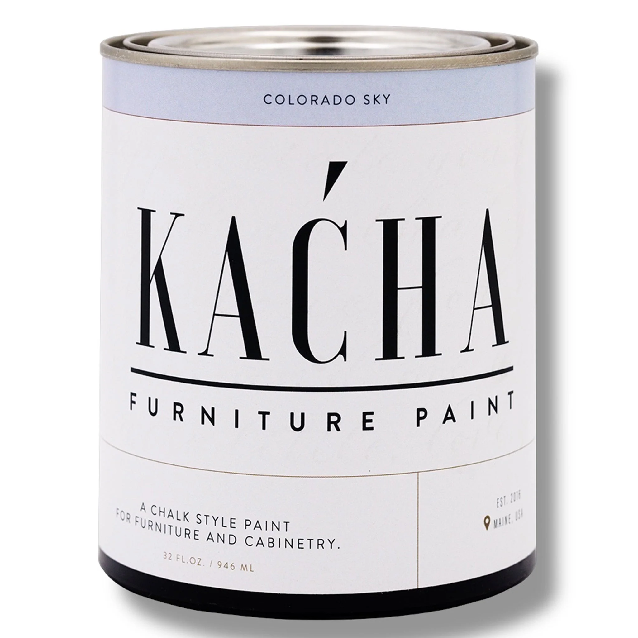 KACHA Furniture Paint - Colorado Sky | Elegant Matte Finish (Available in 2 Sizes) - Image 6