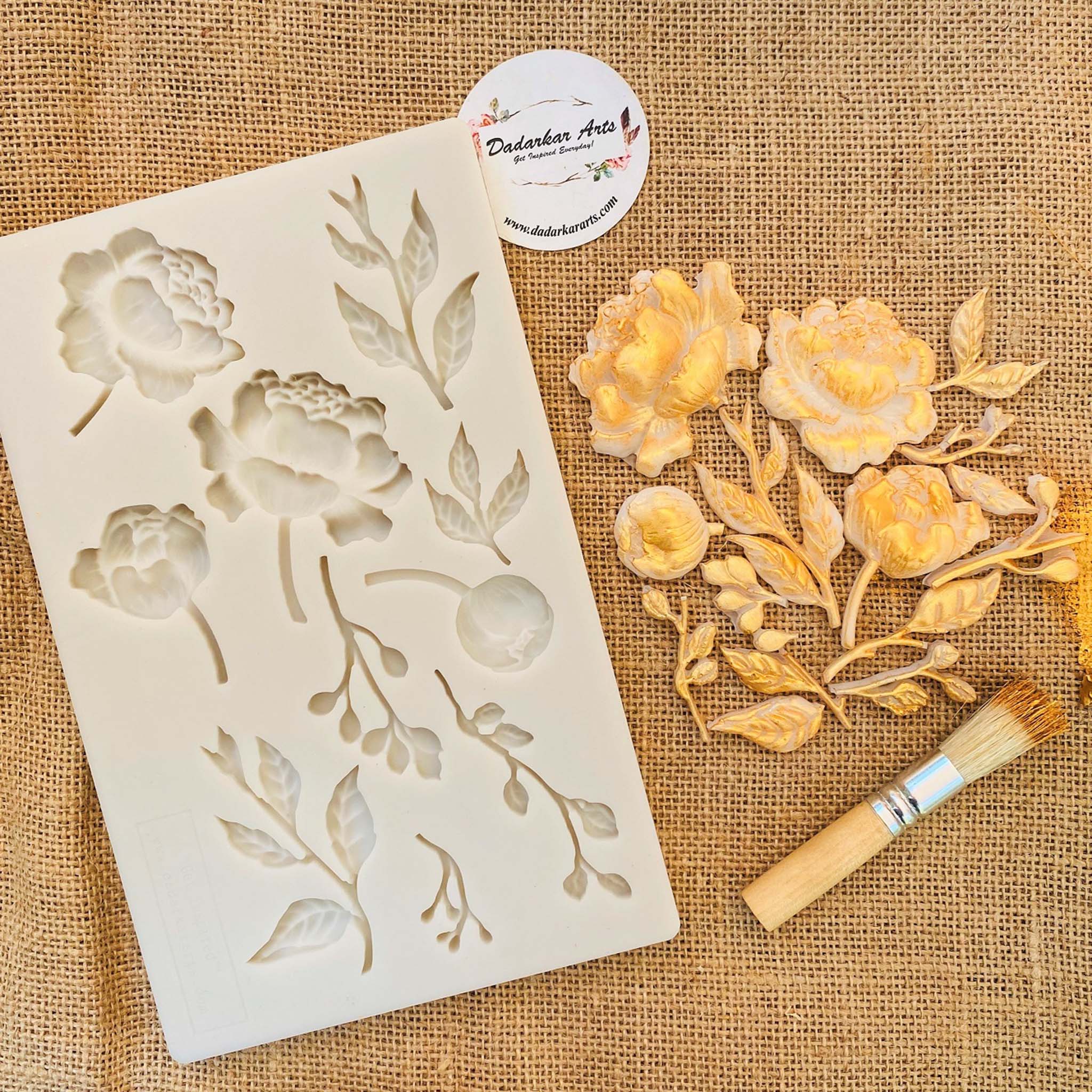 Dadarkar Art - Blooming Opulence Silicone Mold