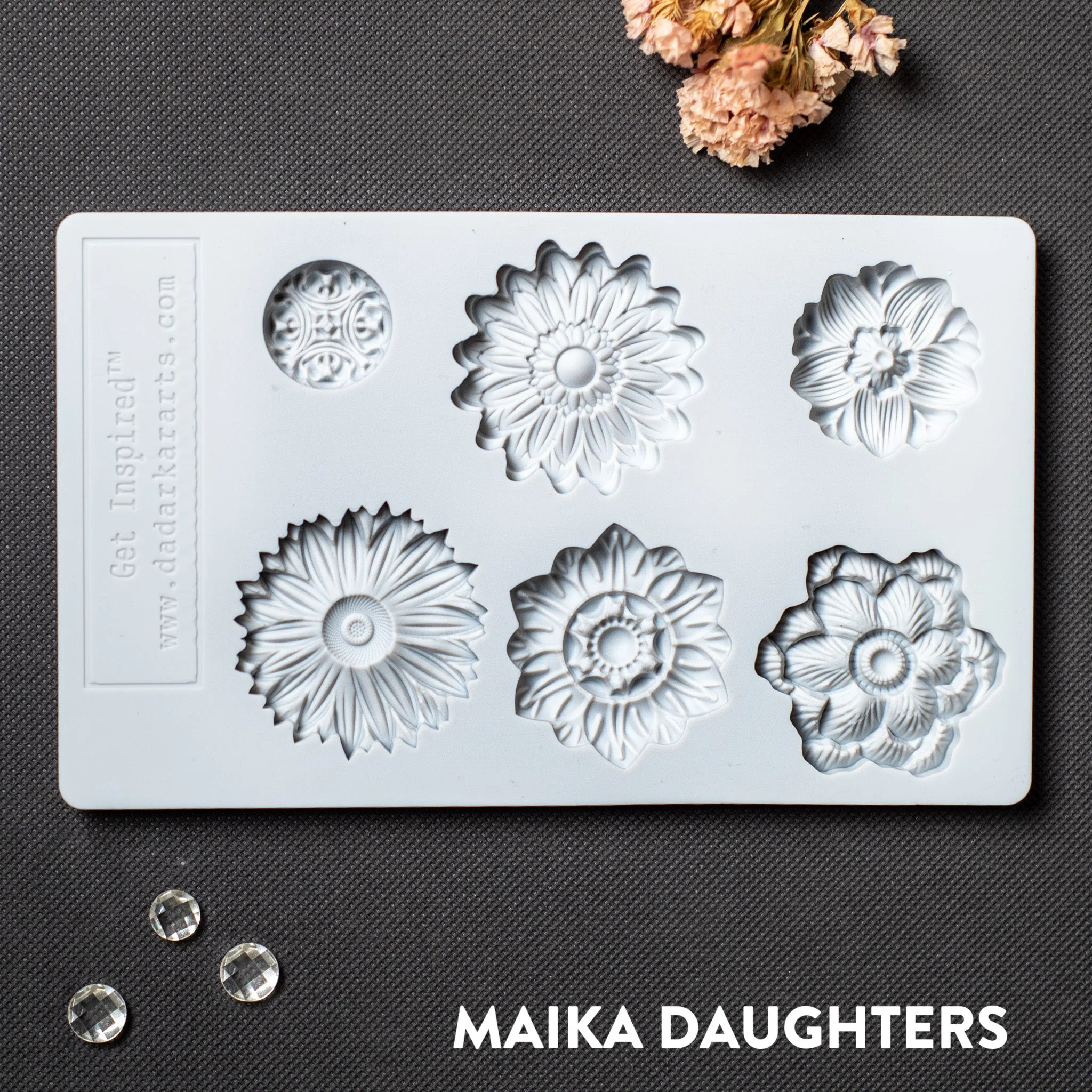 Dadarkar Art - Botanical Posy Silicone Mold - Image 2
