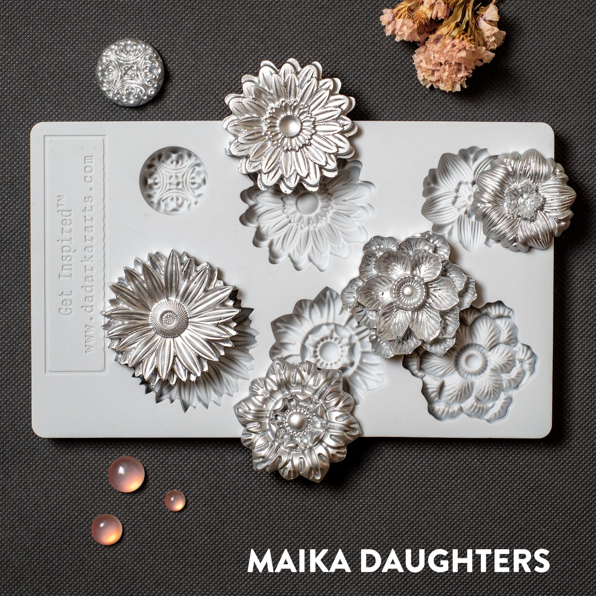 Dadarkar Art - Botanical Posy Silicone Mold - Image 4