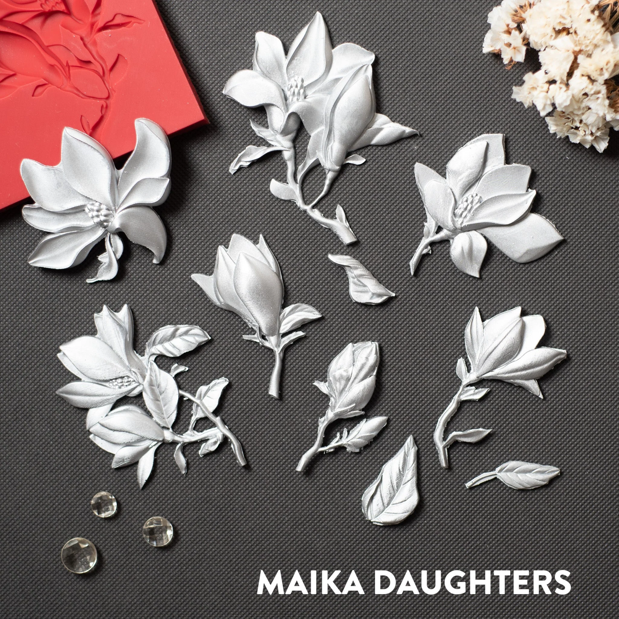 Dadarkar Art - Magnolia Grace Silicone Mold