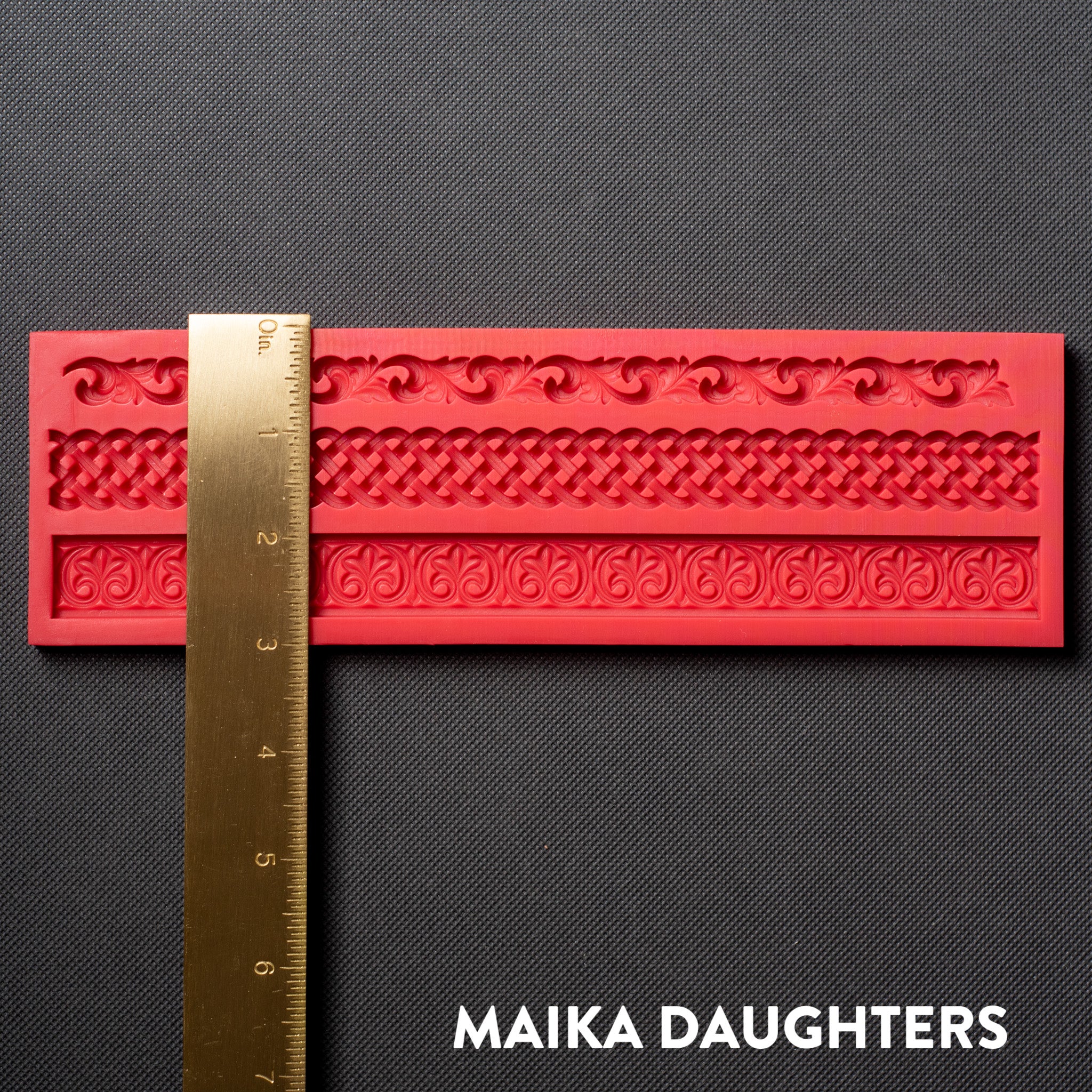 Dadarkar Art - Essential Border #1 Silicone Mold - Image 5