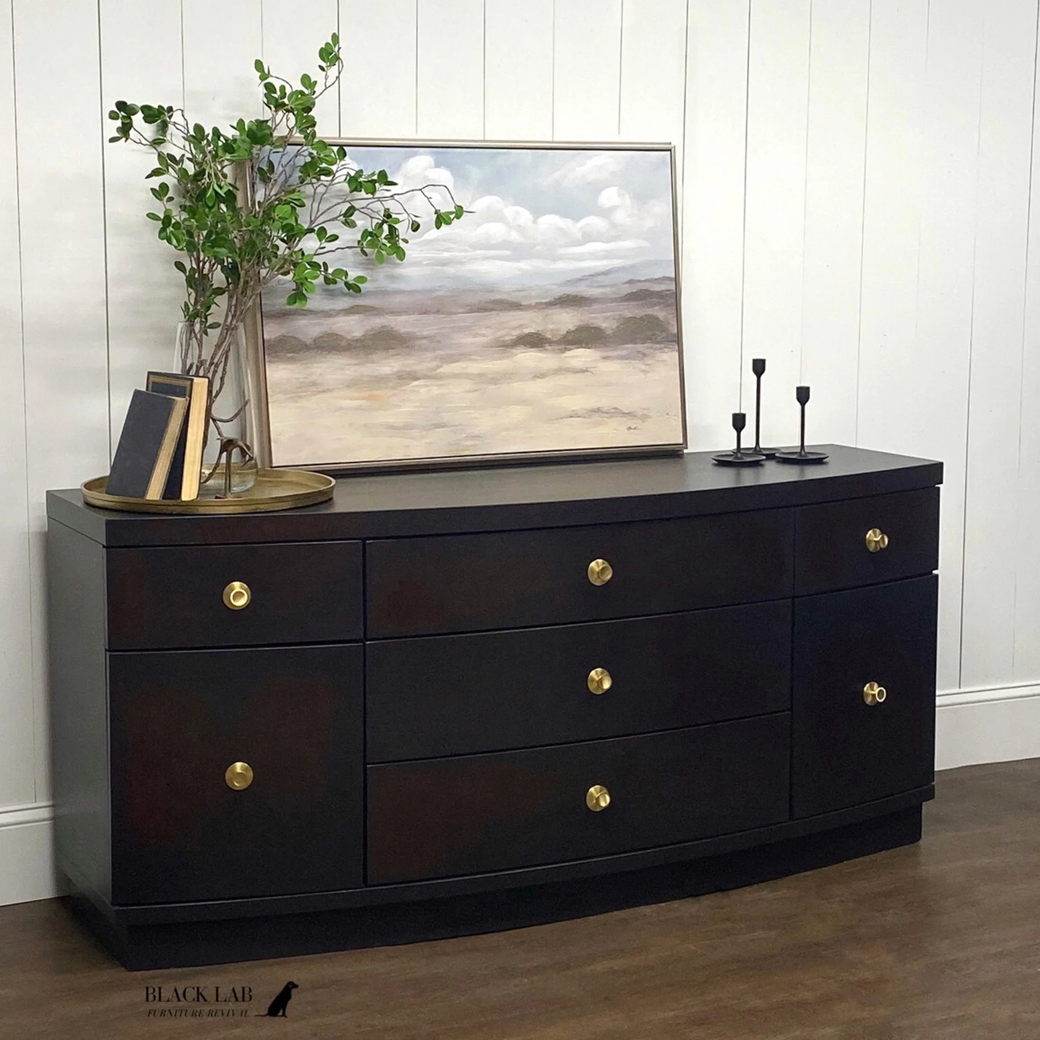 Dixie Belle Caviar Chalk Mineral Paint | Furniture Paint - Image 3