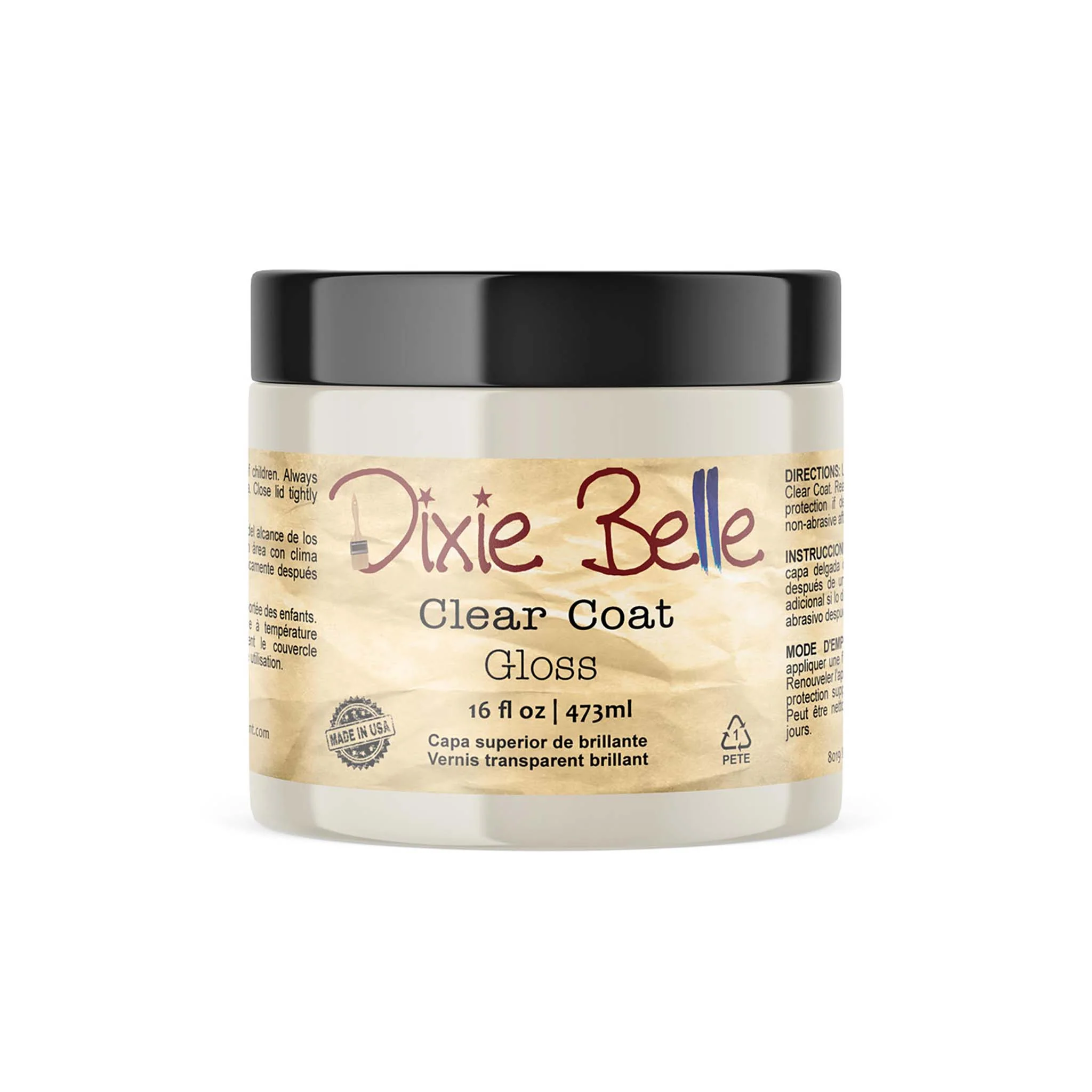 Dixie Belle Clear Coat – Flat, Satin & Gloss Finishes - Image 3