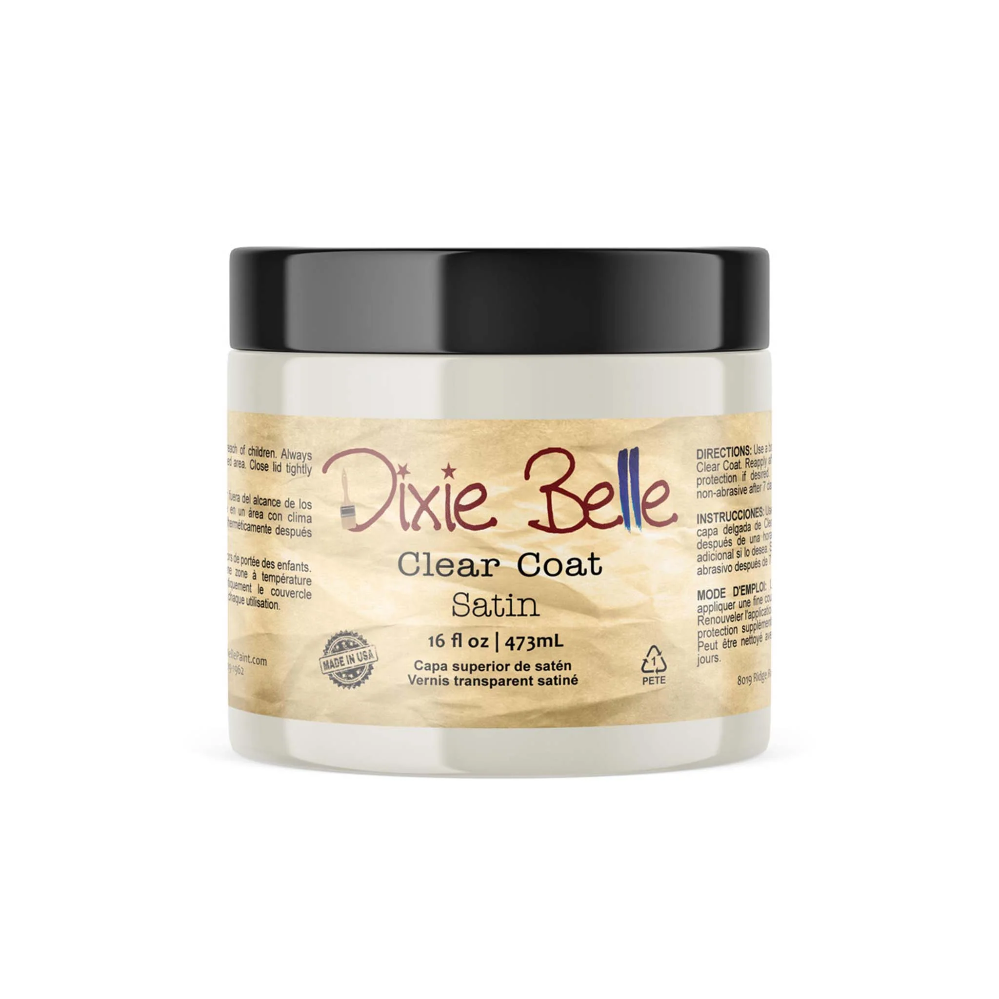 Dixie Belle Clear Coat – Flat, Satin & Gloss Finishes - Image 4