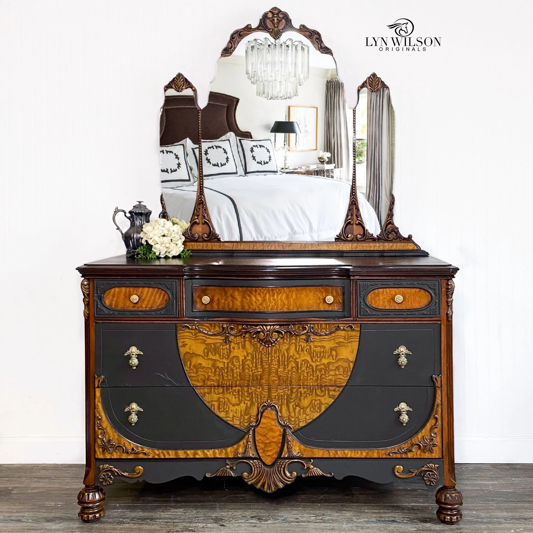 Dixie Belle Coffee Bean Chalk Mineral Paint | Furniture Paint - Image 2