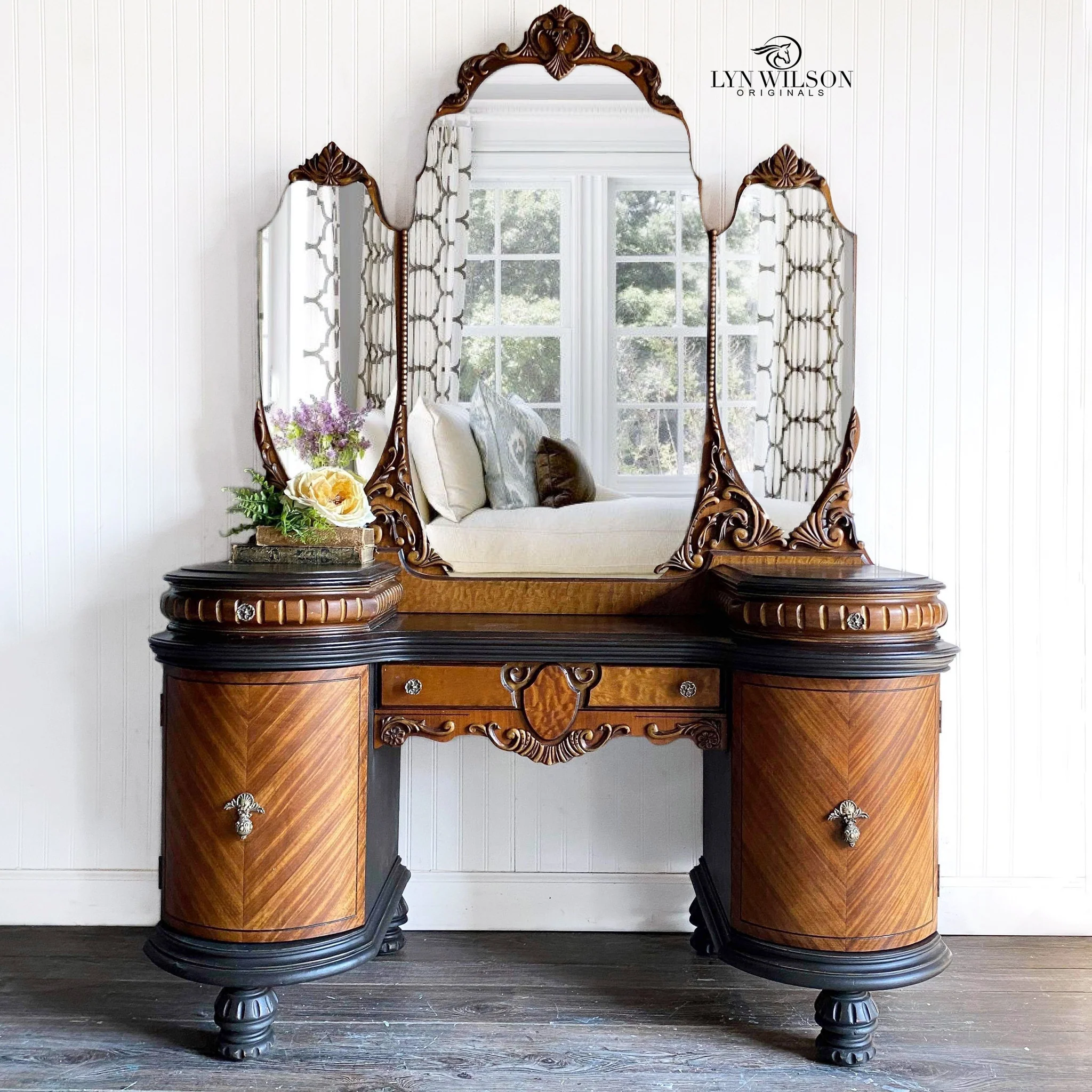 Dixie Belle Coffee Bean Chalk Mineral Paint | Furniture Paint - Image 3