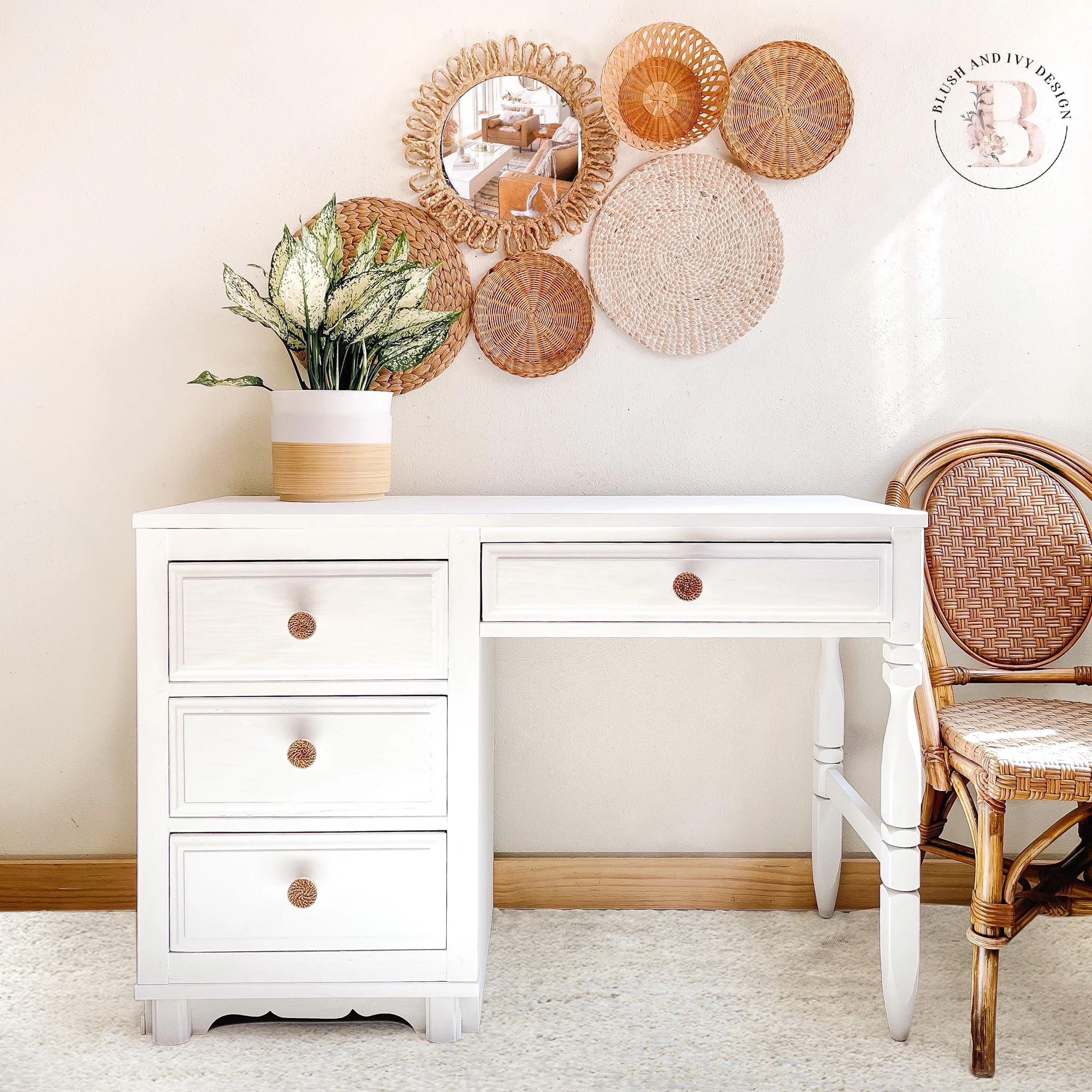 Dixie Belle Cotton Chalk Mineral Paint | Furniture Paint - Image 3