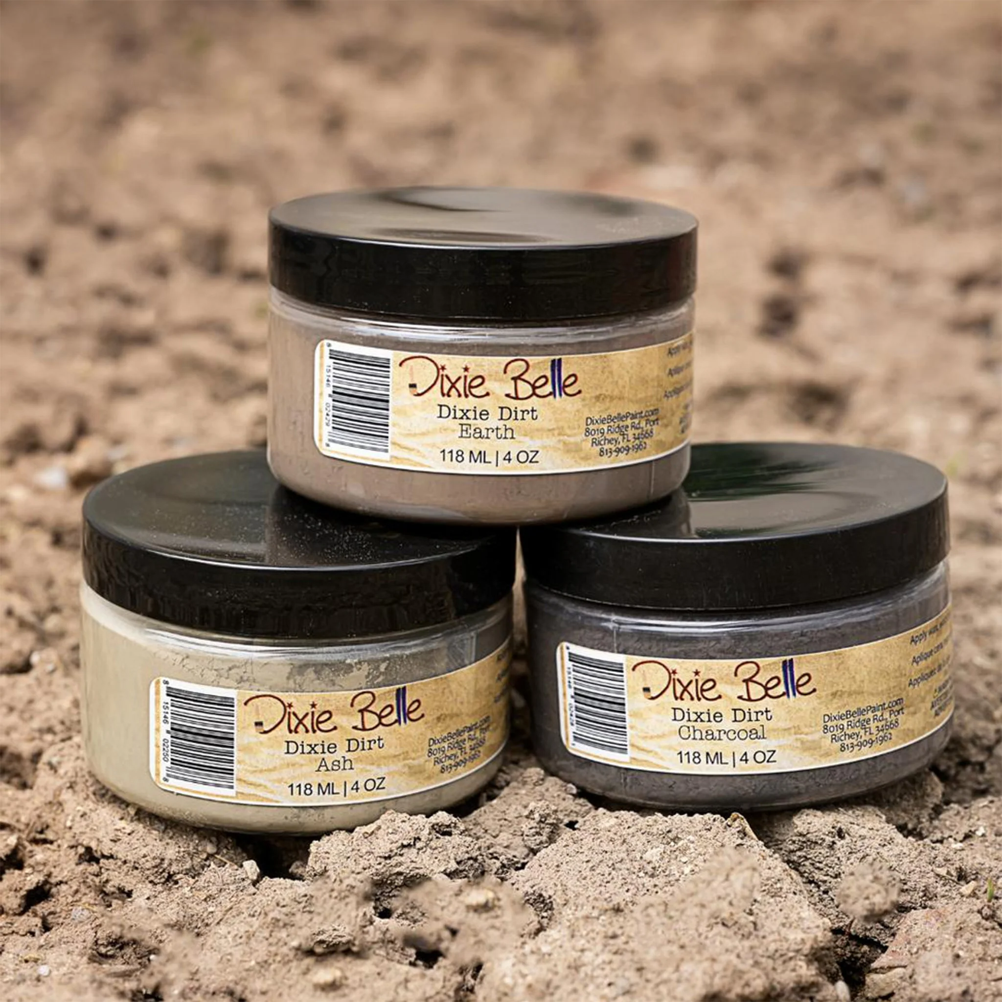 Dixie Belle Paint - Dixie Dirt (Black, Brown, Gray) - Image 9