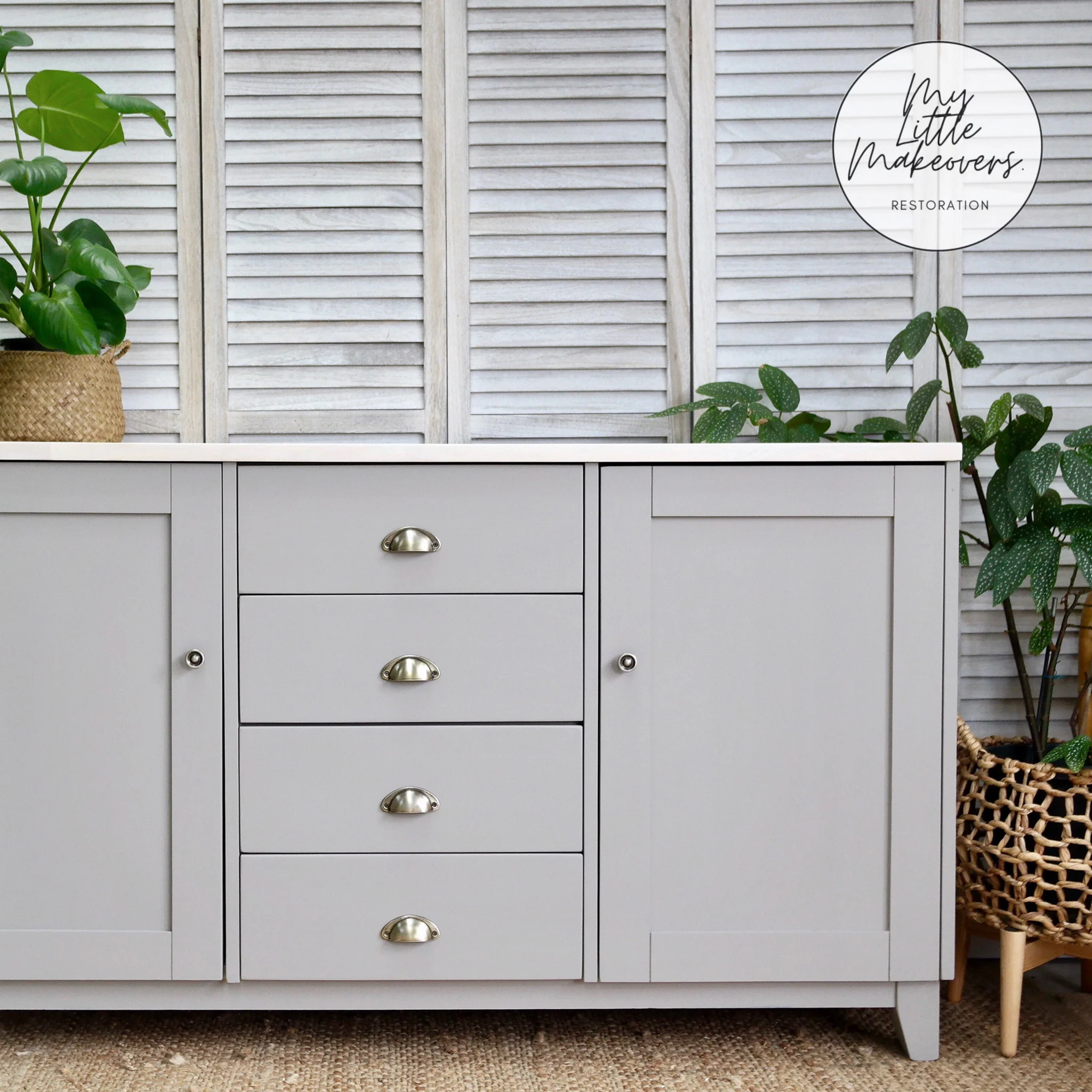 Dixie Belle French Linen Chalk Mineral Paint | Furniture Paint - Image 5