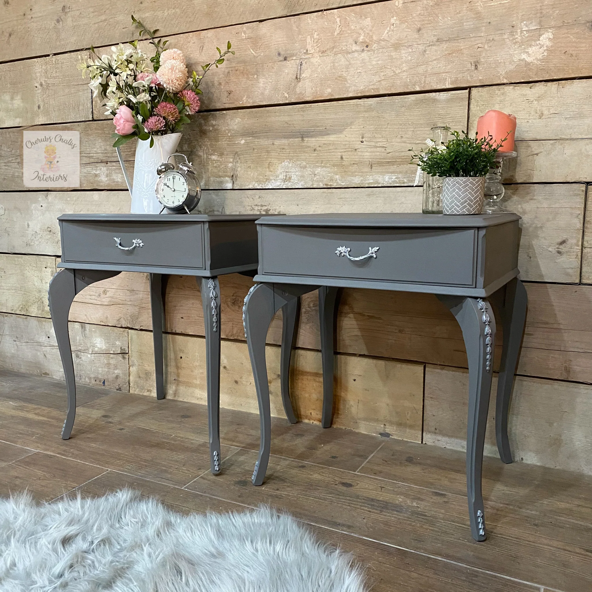 Dixie Belle Hurricane Gray Chalk Mineral Paint | Furniture Paint - Image 9
