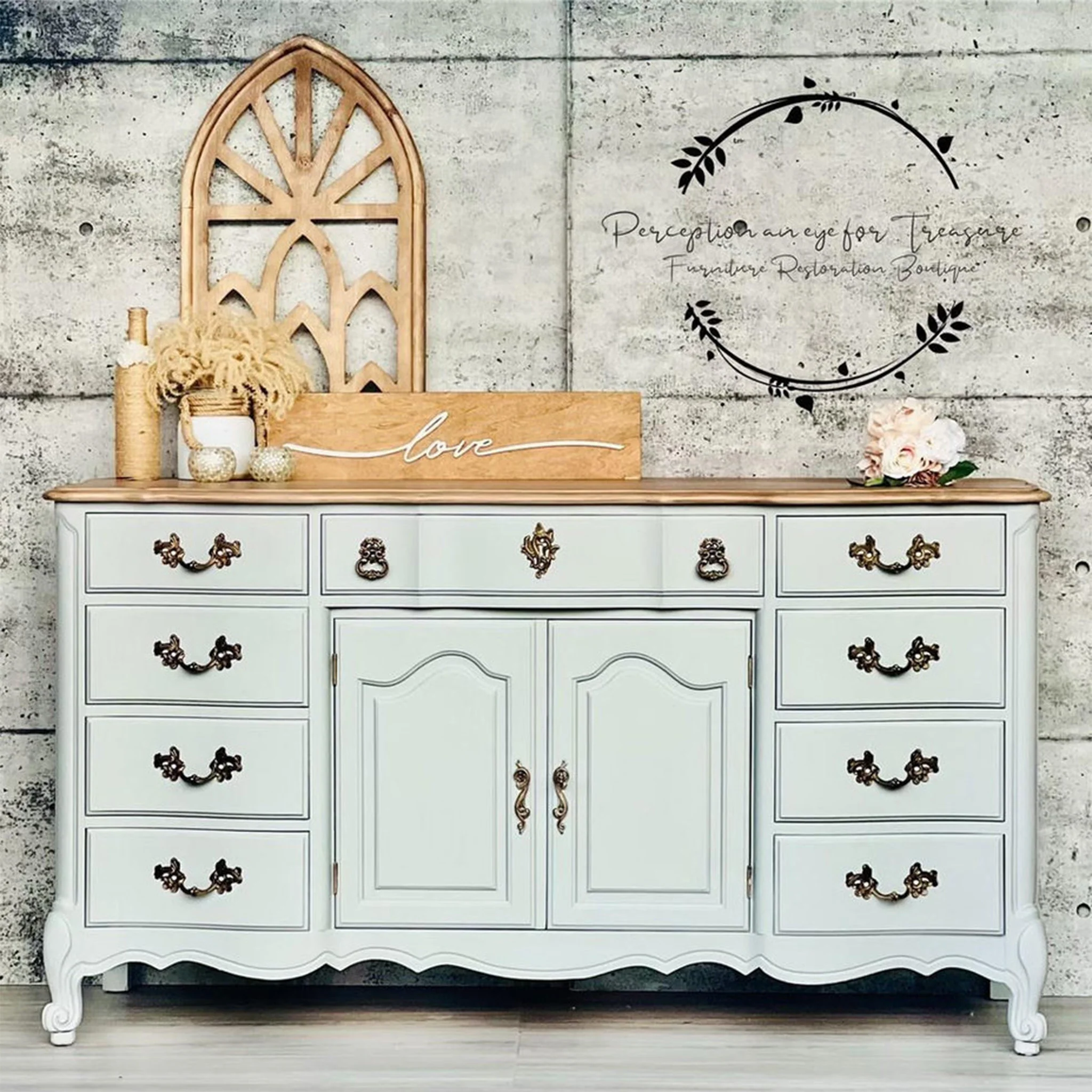 Dixie Belle Baja Gray Silk All-in-One | Furniture Paint - Image 5