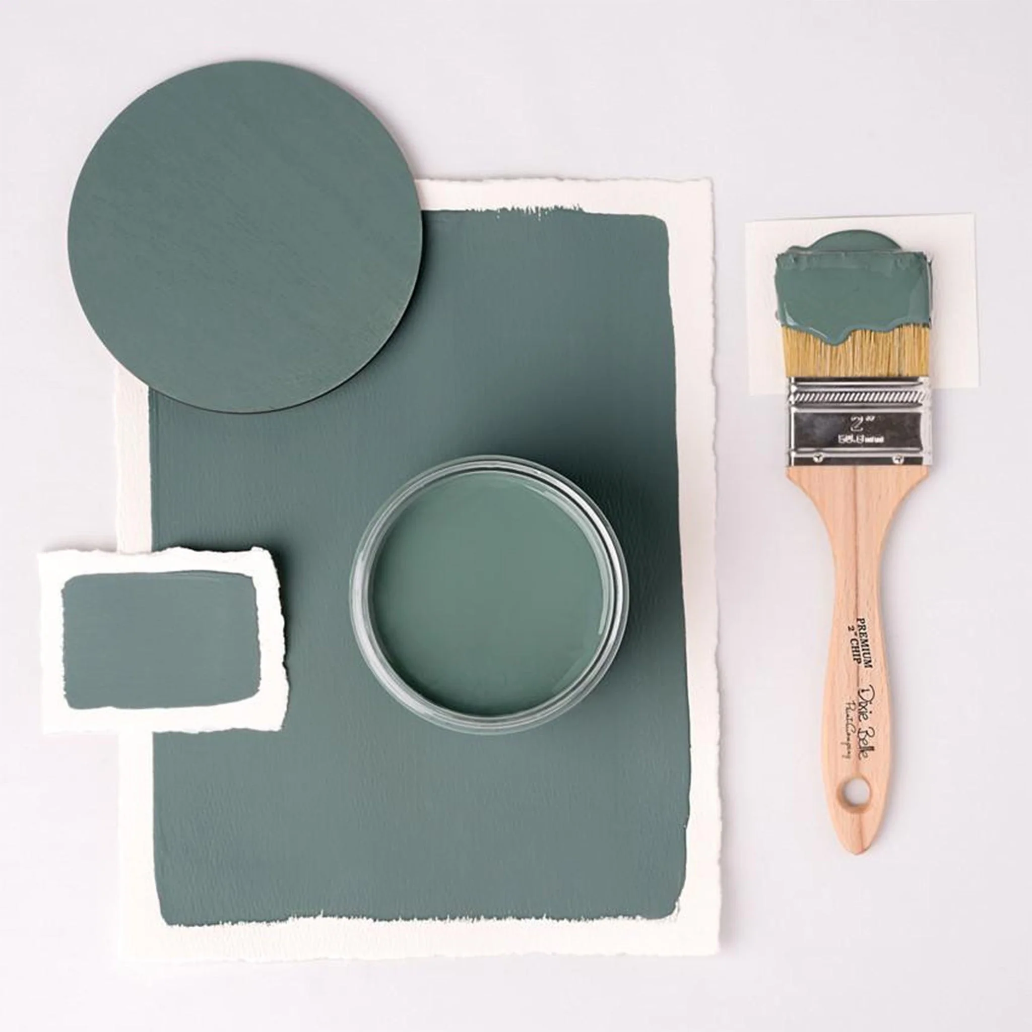 Dixie Belle Blue Grass Chalk Mineral Paint | Furniture Paint - Image 3