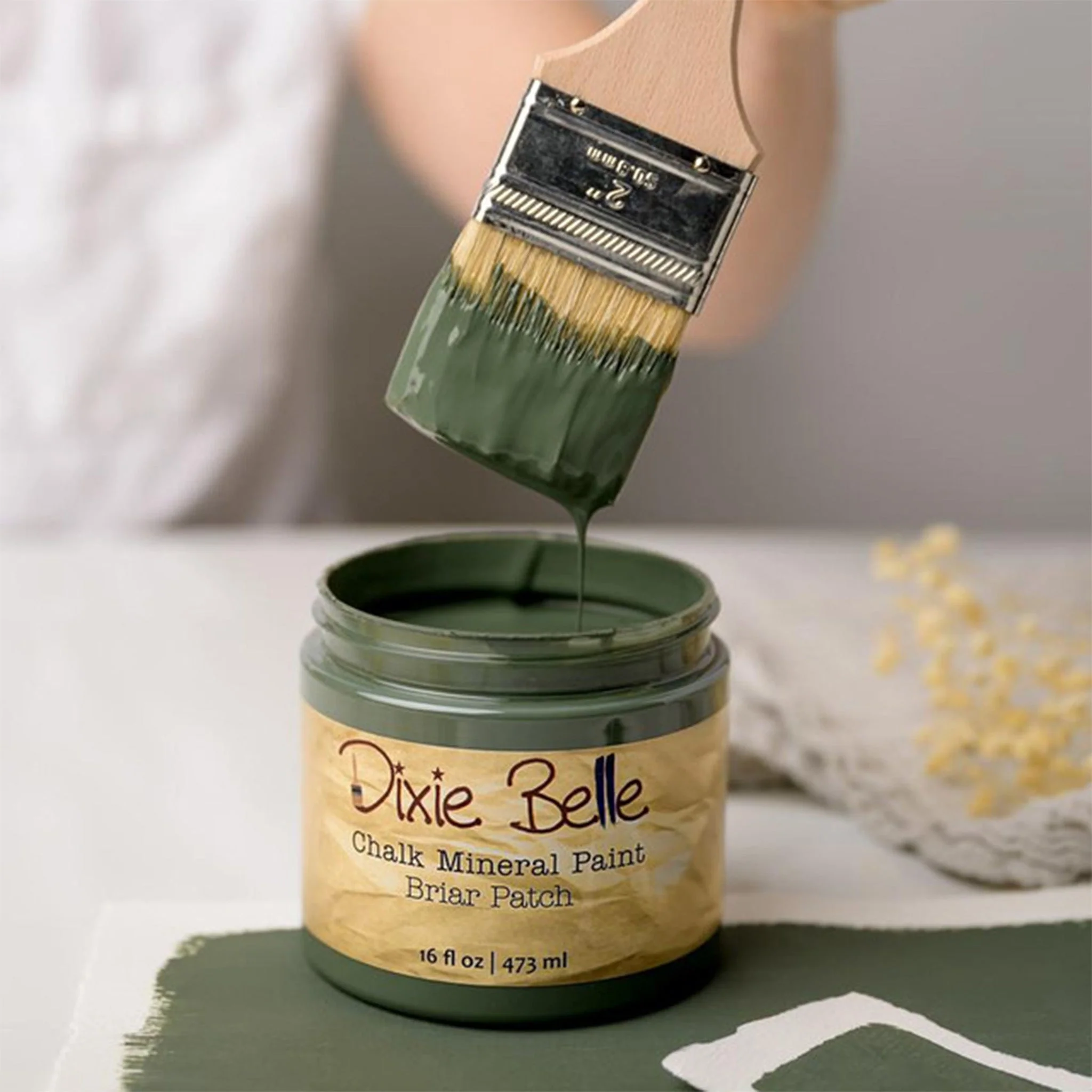 Dixie Belle Briar Patch Chalk Mineral Paint | Furniture Paint - Image 4