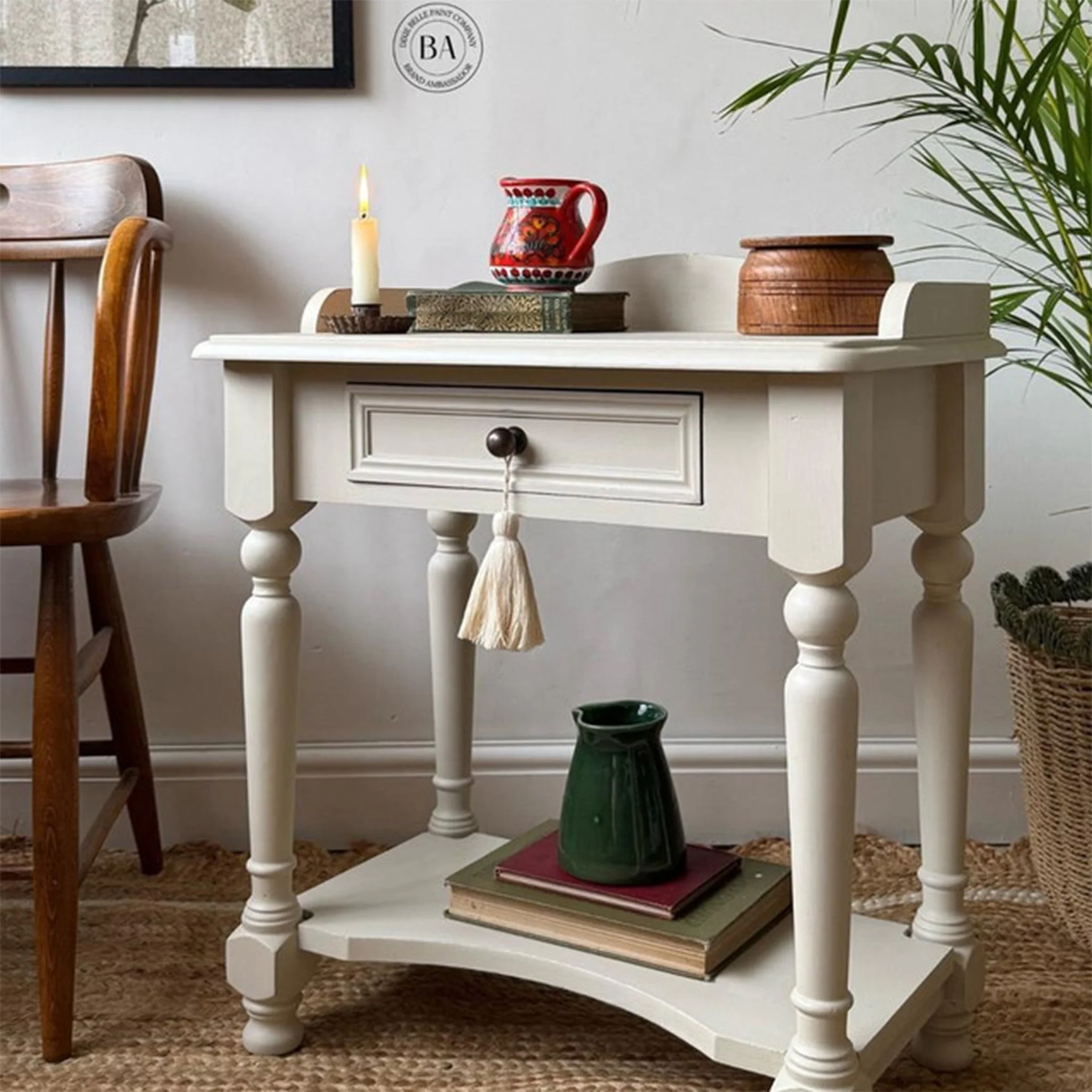 Dixie Belle Ecru Chalk Mineral Paint | Furniture Paint - Image 2