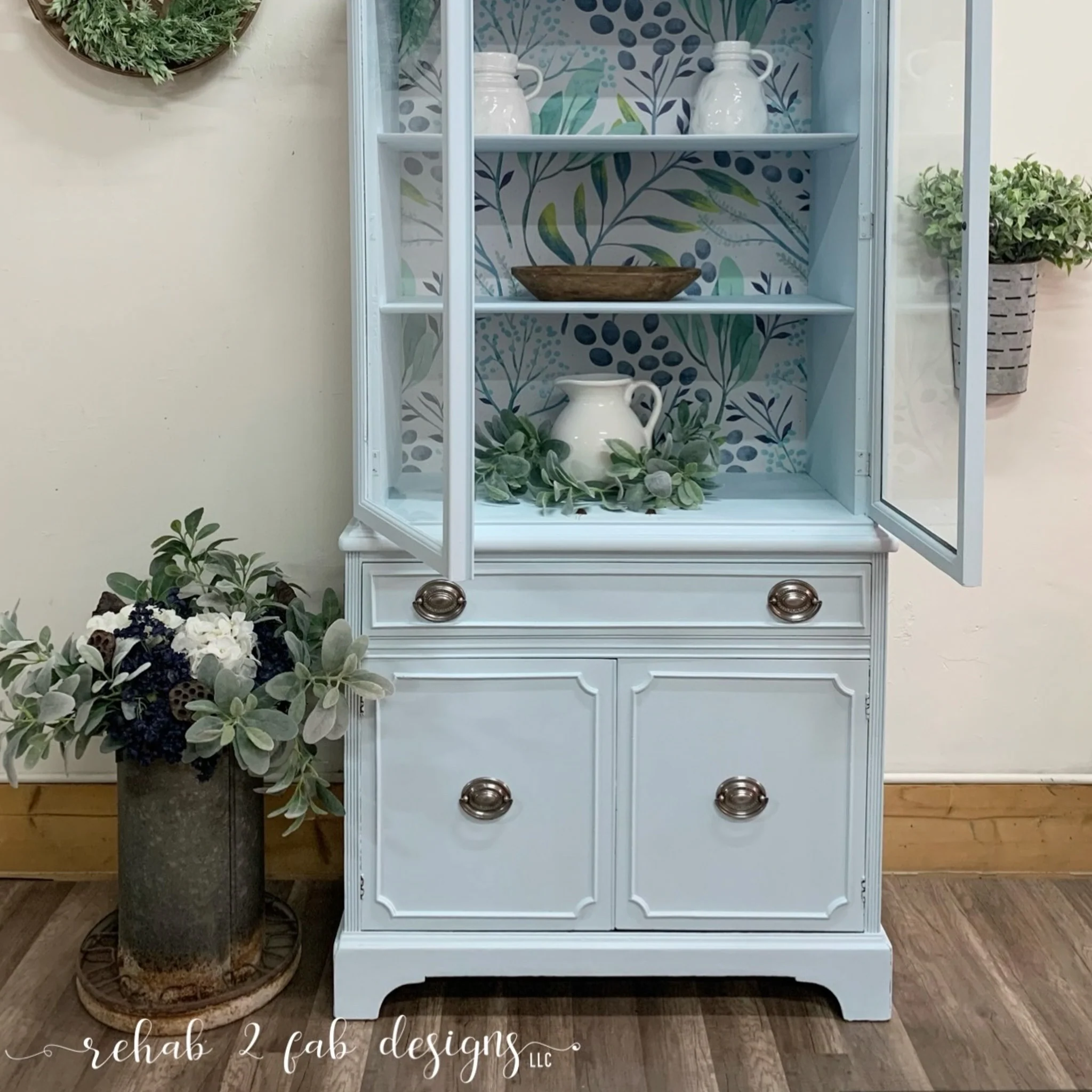 Dixie Belle Haint Blue Chalk Mineral Paint | Furniture Paint - Image 3