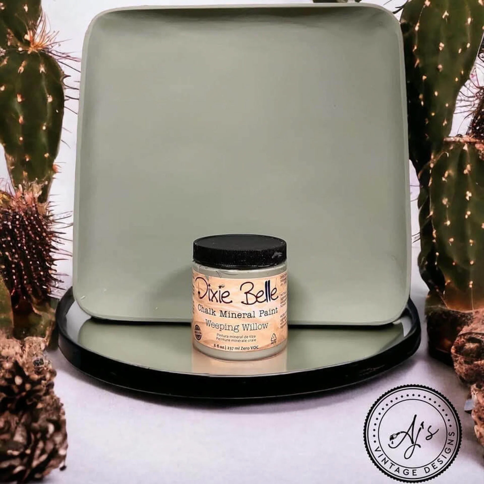 Dixie Belle Weeping Willow Chalk Mineral Paint | Furniture Paint - Image 4