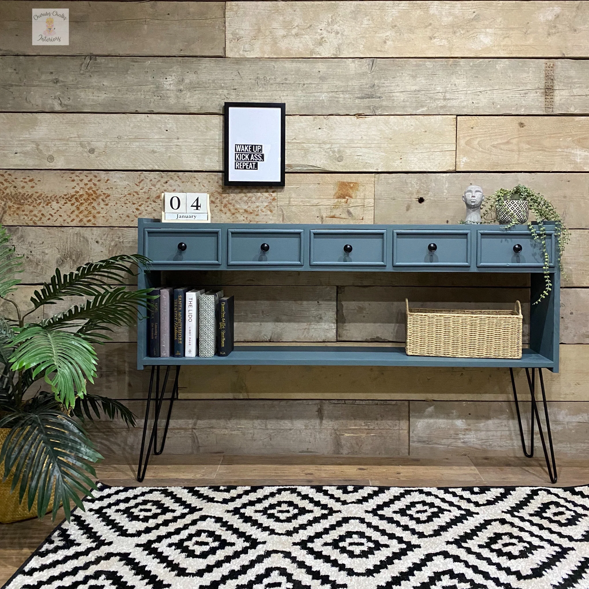 Dixie Belle Stormy Seas Chalk Mineral Paint | Furniture Paint - Image 2