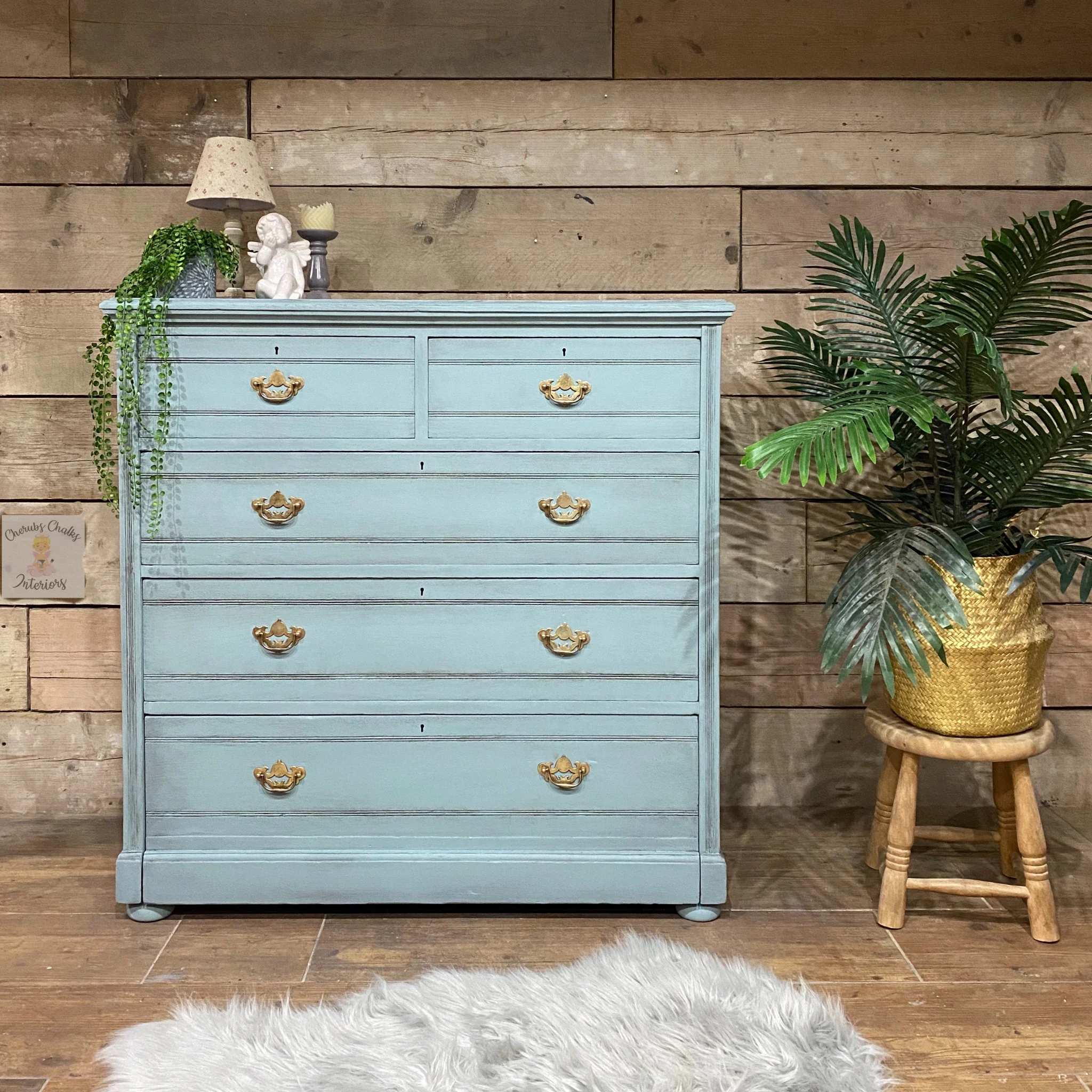 Dixie Belle Vintage Duck Egg Chalk Mineral Paint | Furniture Paint - Image 2