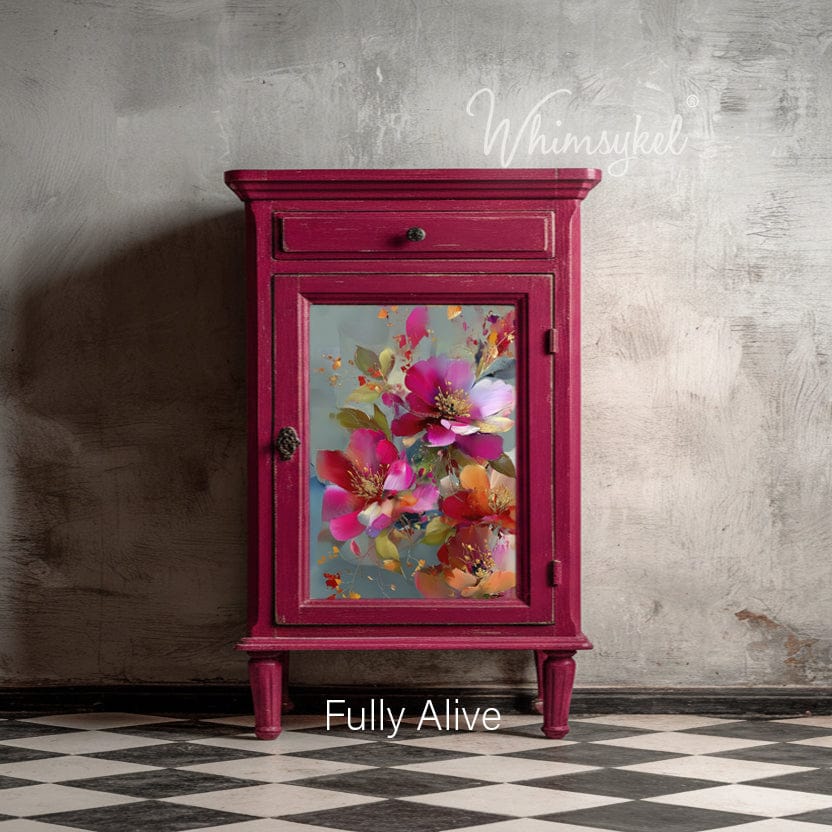 Whimsykel - Fully Alive Flowers Decoupage Paper (21x29 Size) - Image 2