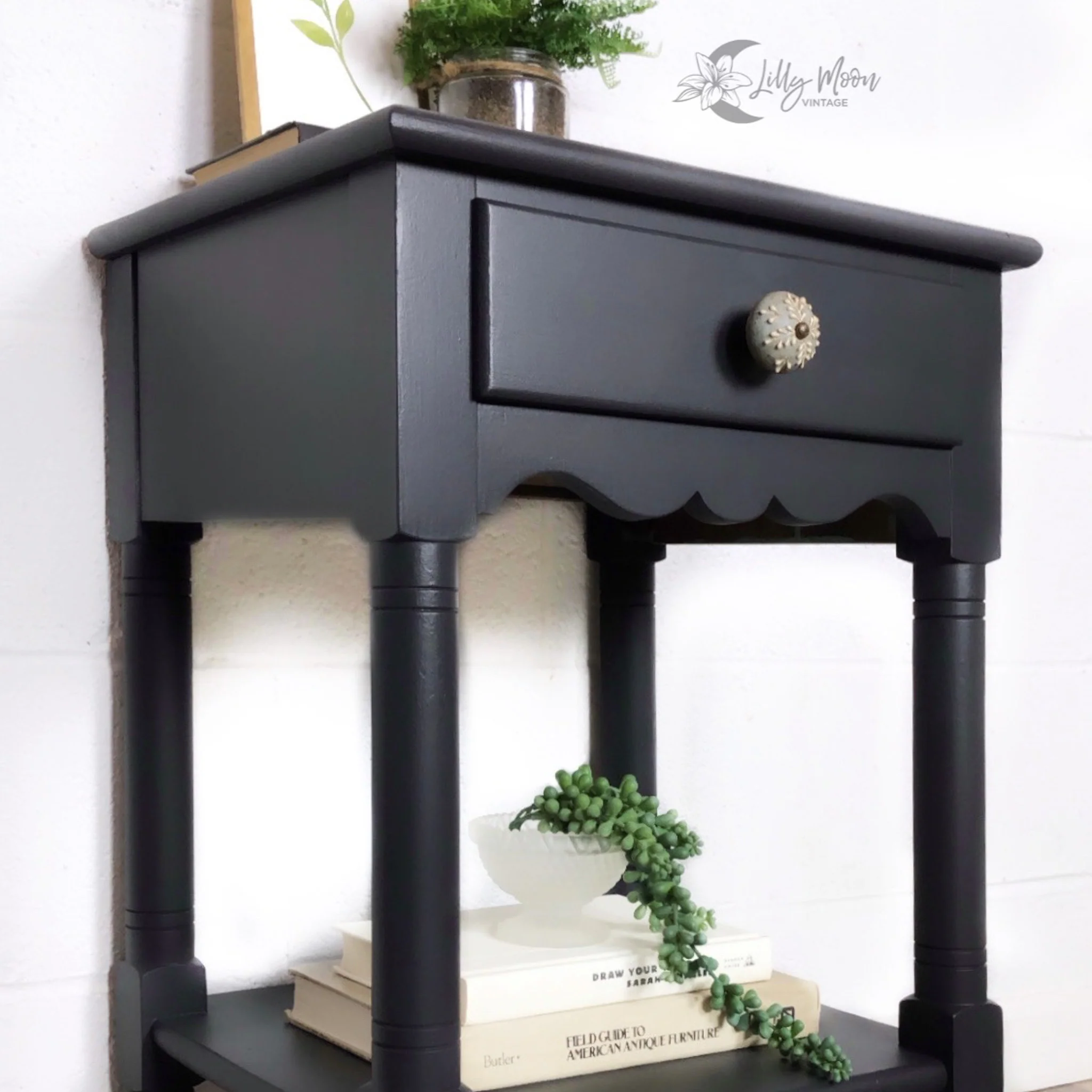 Dixie Belle Midnight Sky Chalk Mineral Paint | Furniture Paint - Image 4