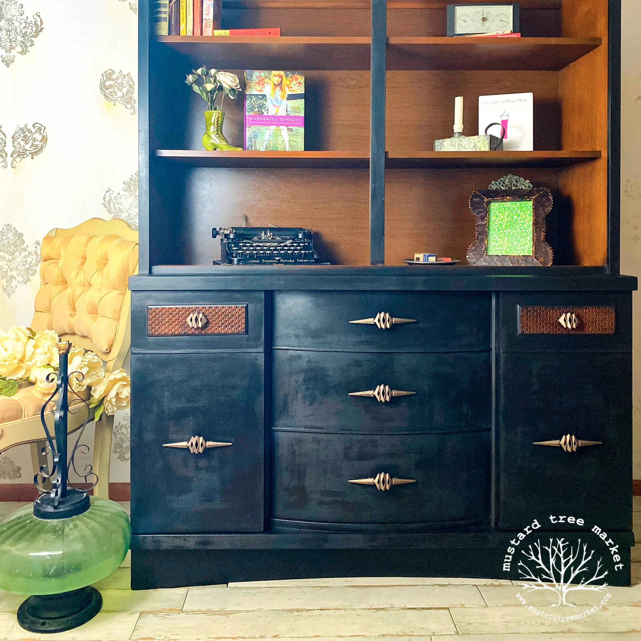 Dixie Belle Midnight Sky Chalk Mineral Paint | Furniture Paint - Image 6