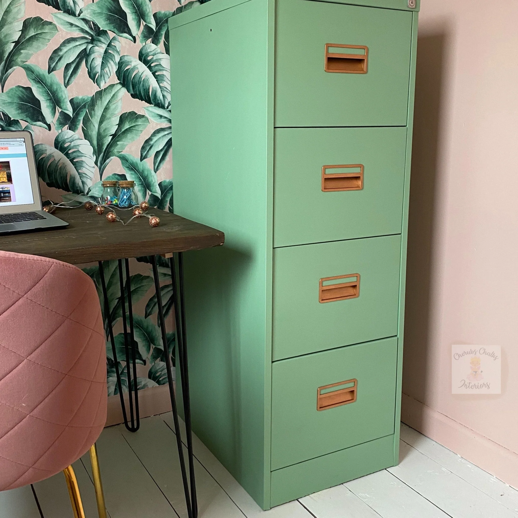 Dixie Belle Mint Julep Chalk Mineral Paint | Furniture Paint - Image 2