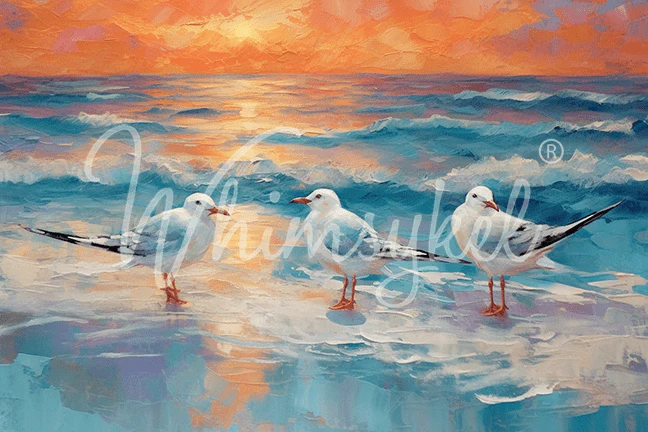 Whimsykel - Morning Chatter Decoupage Paper (21x29, 14x20) - Image 4