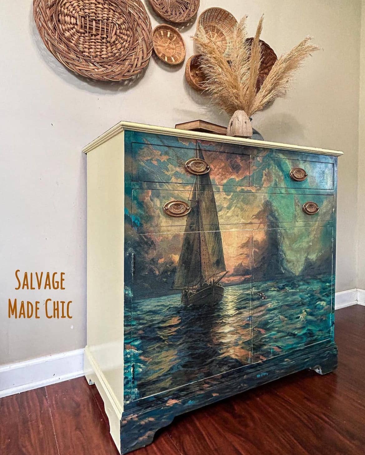 Whimsykel - Nautical Serenity Decoupage Paper (21x29 Size) - Image 4