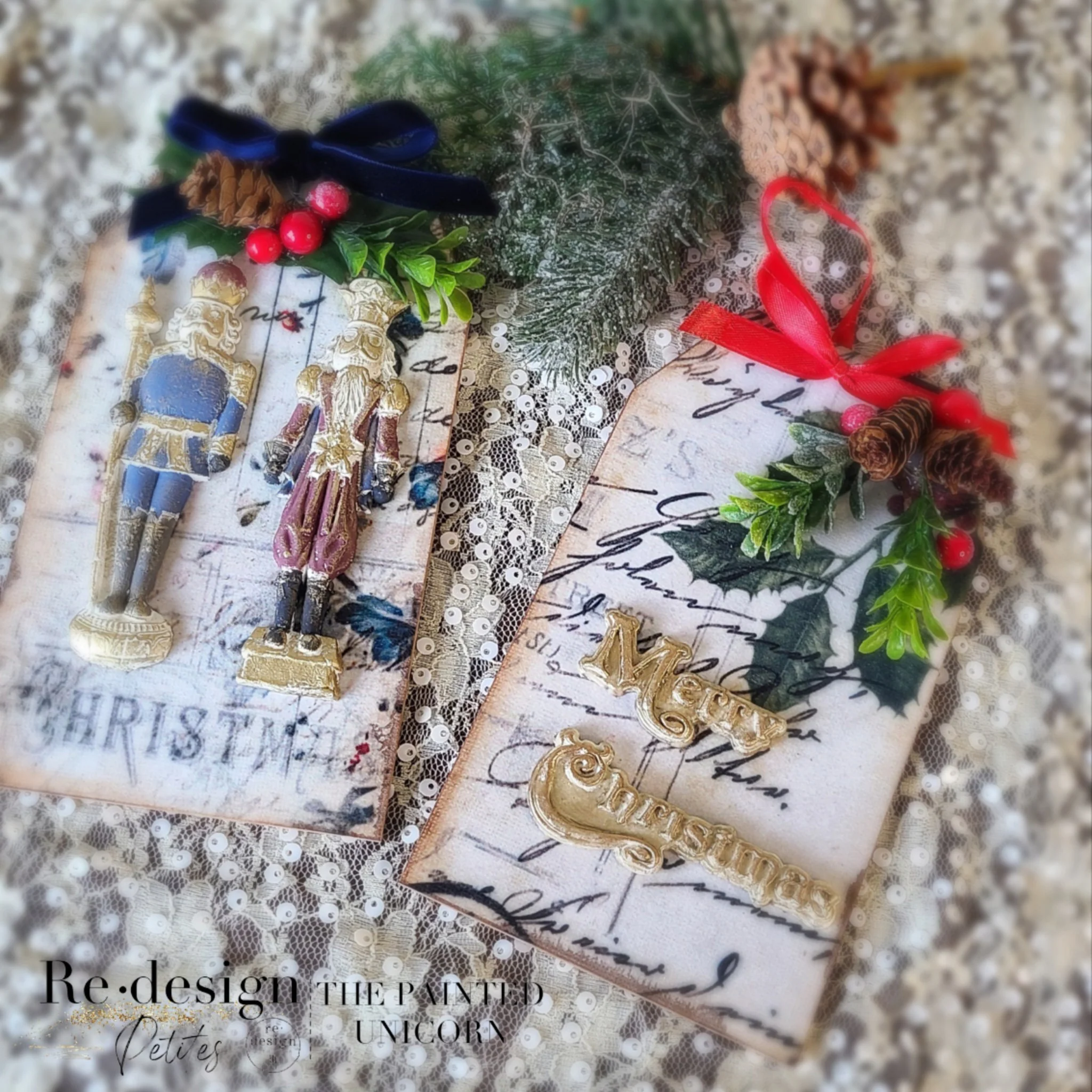 ReDesign with Prima - Christmas Chipboard Tags - Image 4