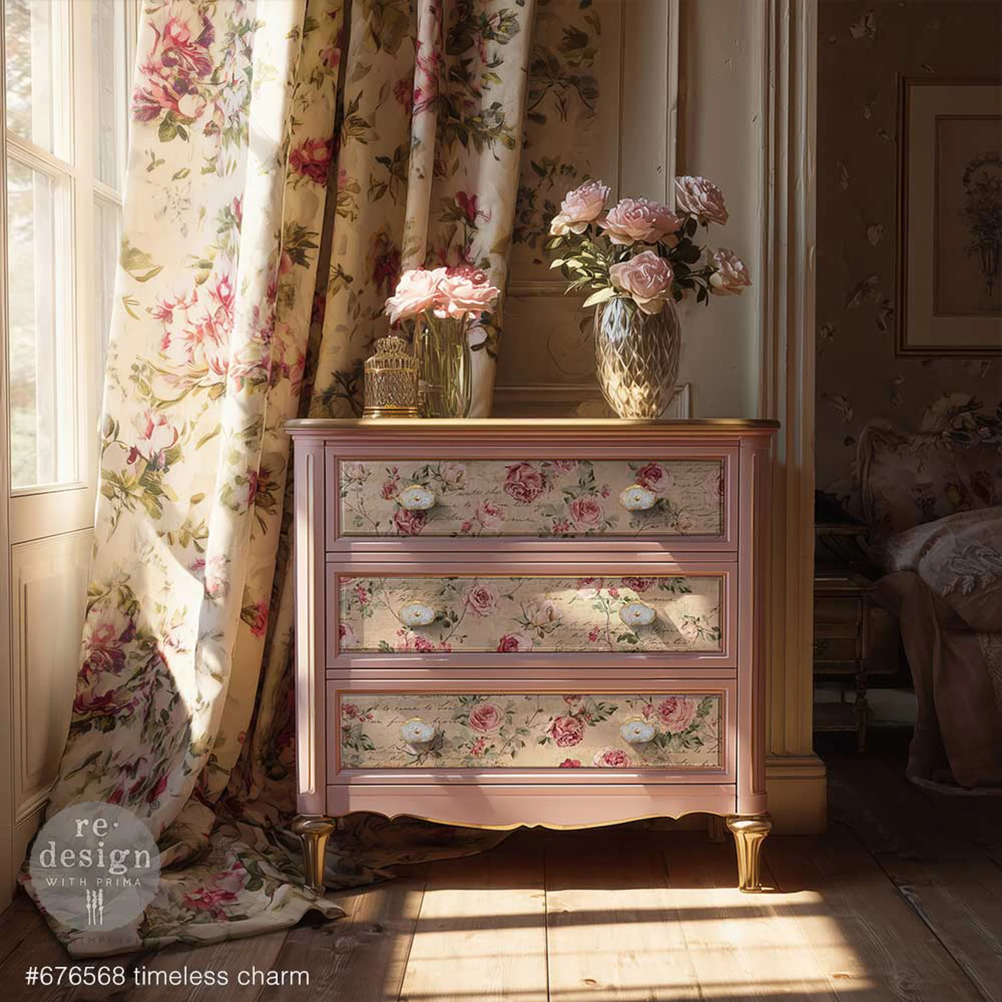 ReDesign with Prima - Timeless Charm Decoupage Paper Set - Image 3
