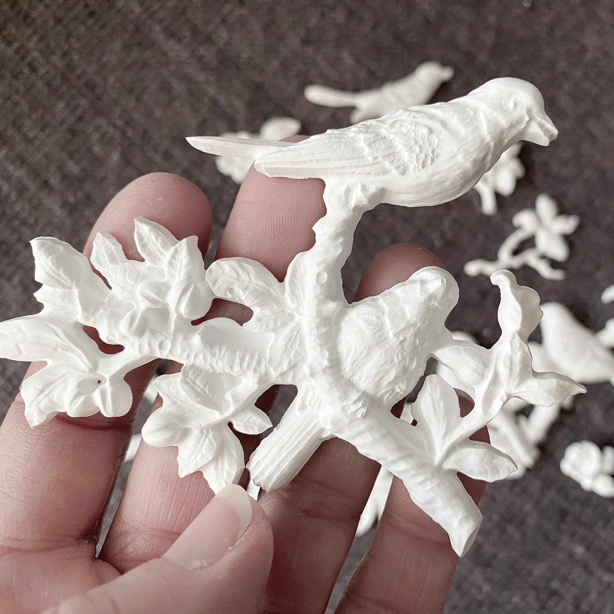 ReDesign with Prima - Whispers of Wings (Birds) Silicone Mold (5x8 Size) - Image 3