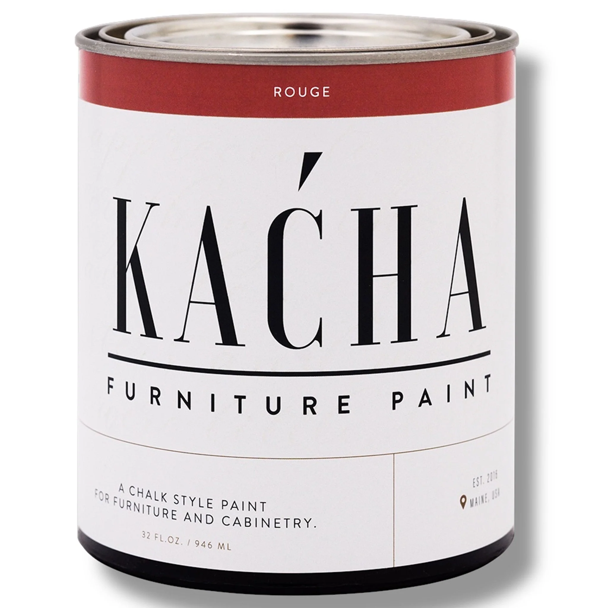 KACHA Furniture Paint - Rouge Red | Elegant Matte Finish (Available in 2 Sizes) - Image 5