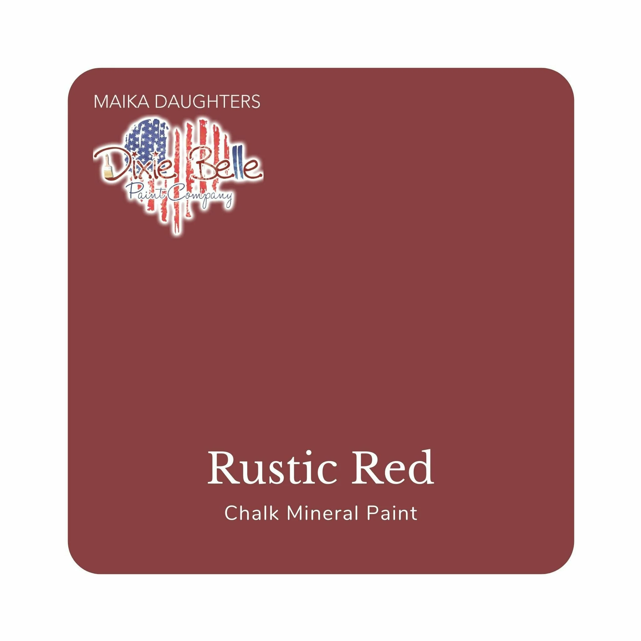 Dixie Belle Rustic Red Chalk Mineral Paint | Furniture Paint - Image 5