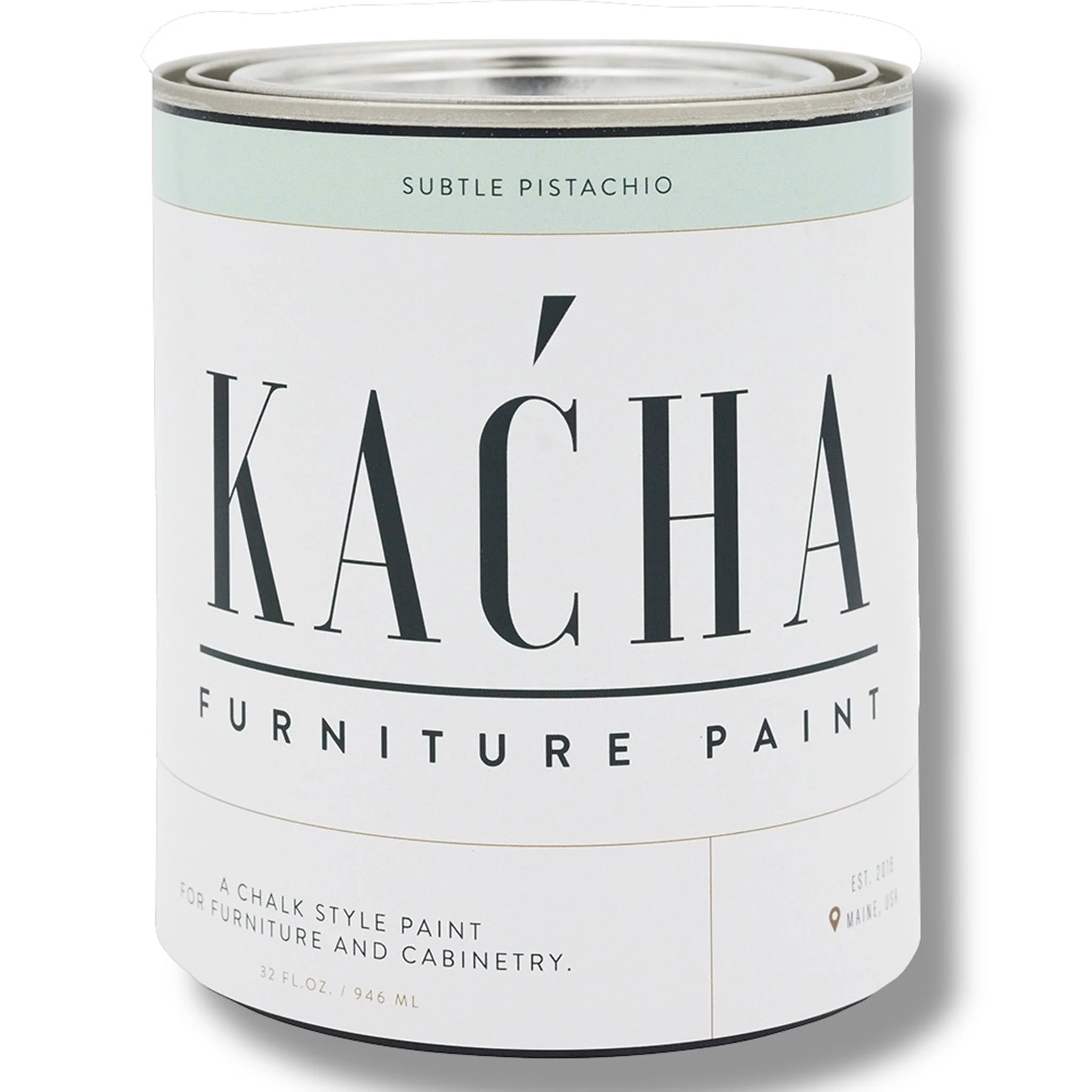 KACHA Furniture Paint - Subtle Pistachio | Elegant Matte Finish (Available in 2 Sizes) - Image 6