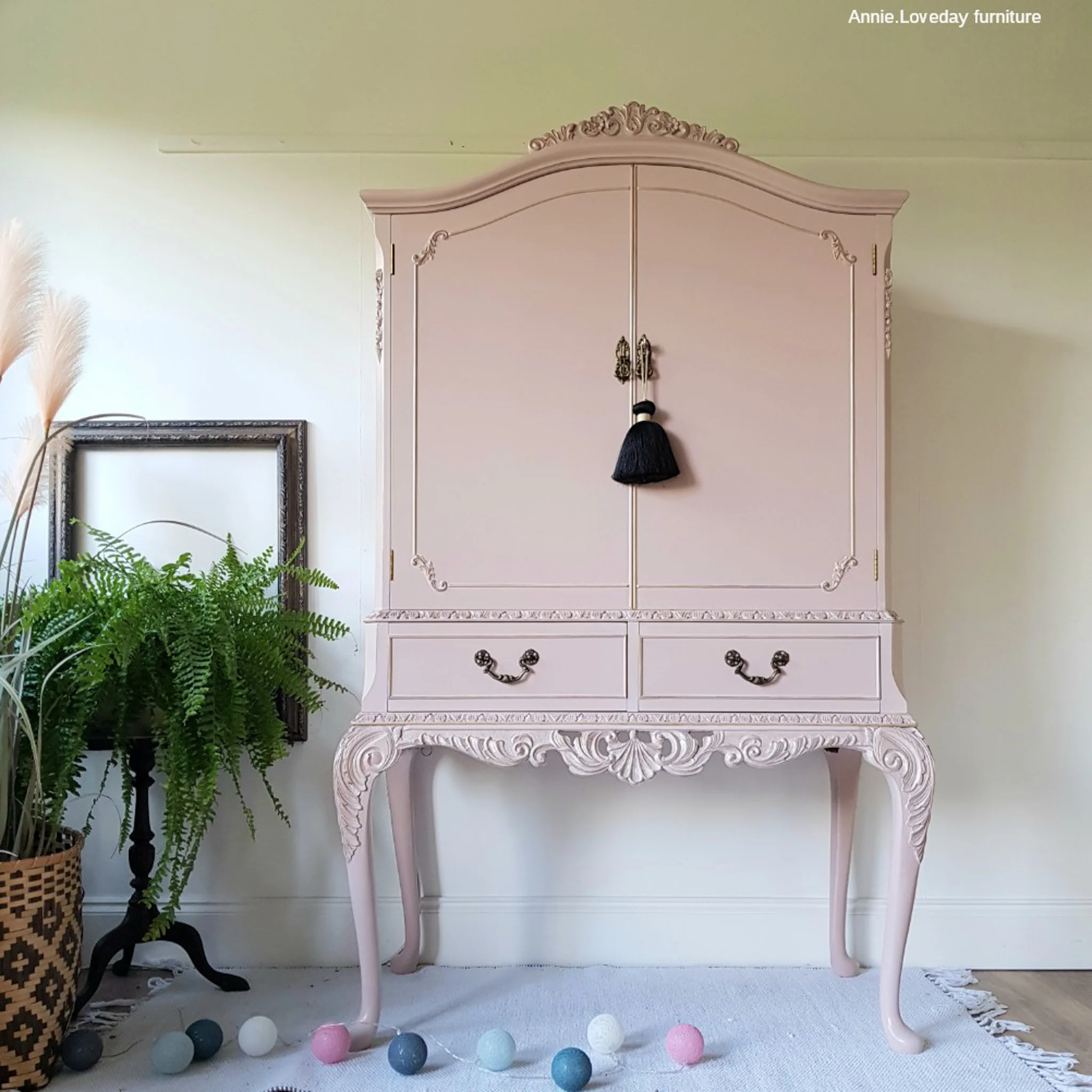 Dixie Belle Tea Rose Chalk Mineral Paint | Furniture Paint - Image 4
