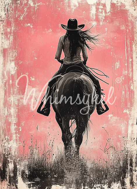 Whimsykel - Riding Solo Decoupage Paper (21x29, 14x20) - Image 3