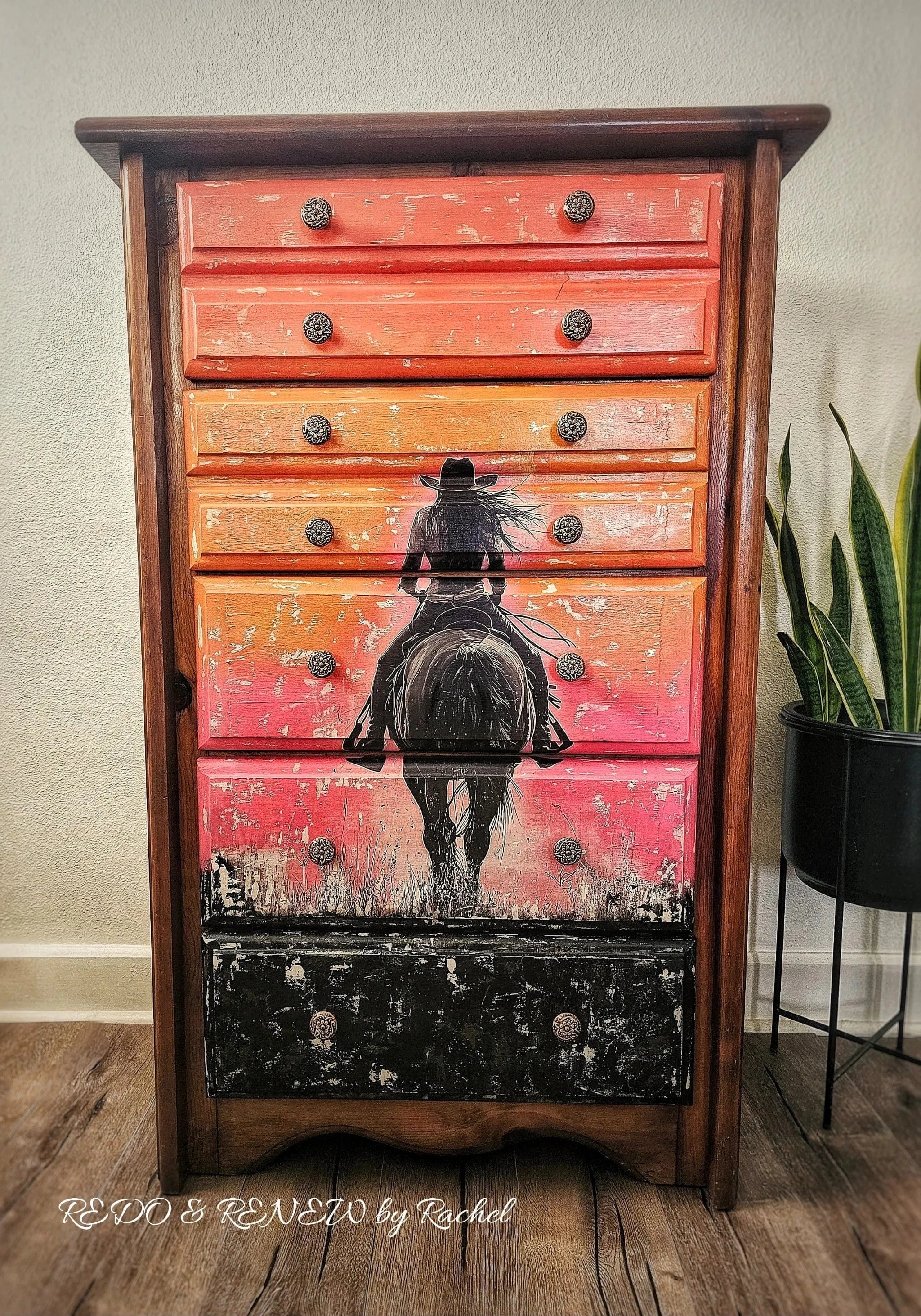 Whimsykel - Riding Solo Decoupage Paper (21x29, 14x20) - Image 4
