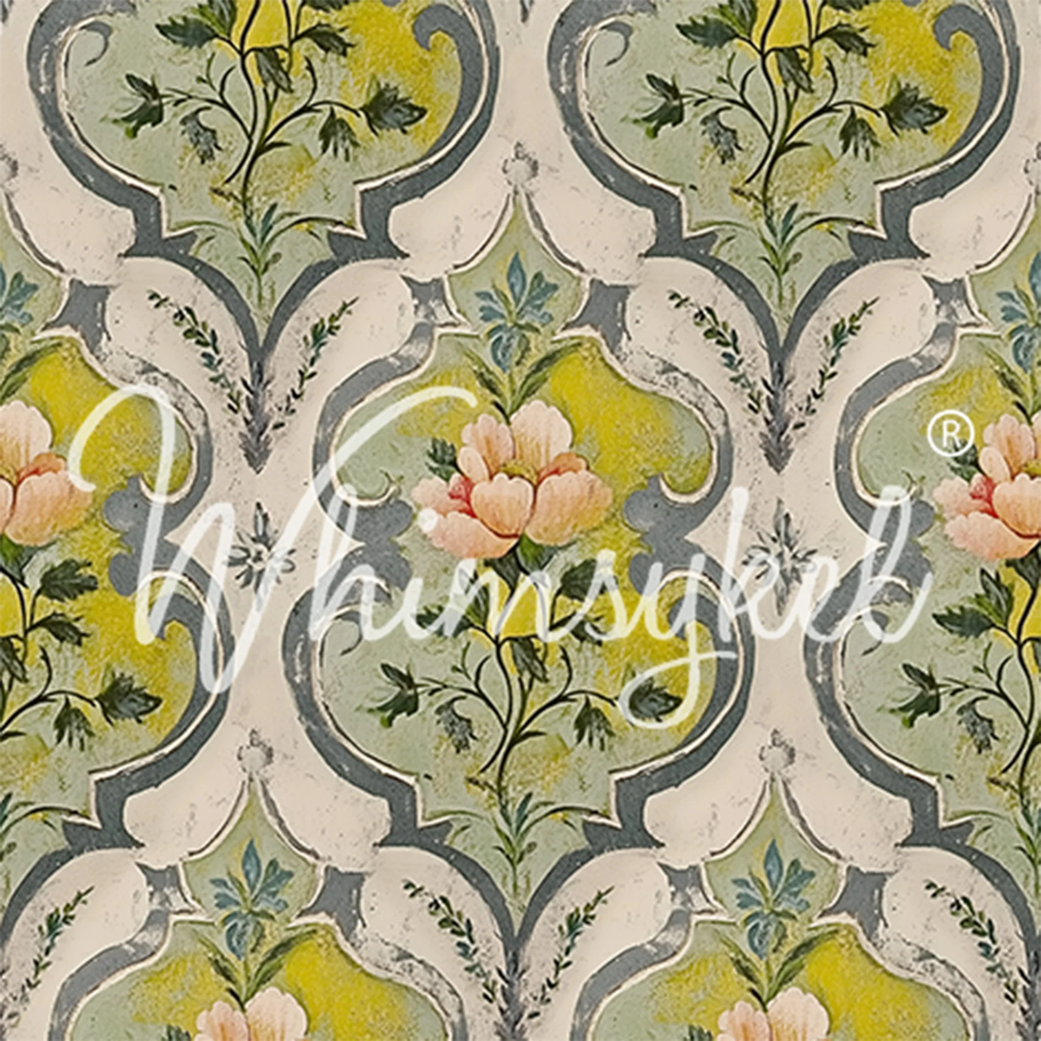 Whimsykel - Romantic Fleurs Decoupage Paper (21x29 Size)