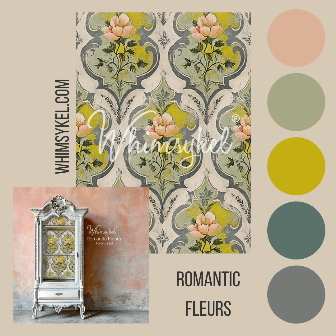 Whimsykel - Romantic Fleurs Decoupage Paper (21x29 Size) - Image 5