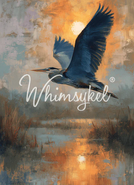 Whimsykel - Wings of Dawn Decoupage Paper (21x29 Size)