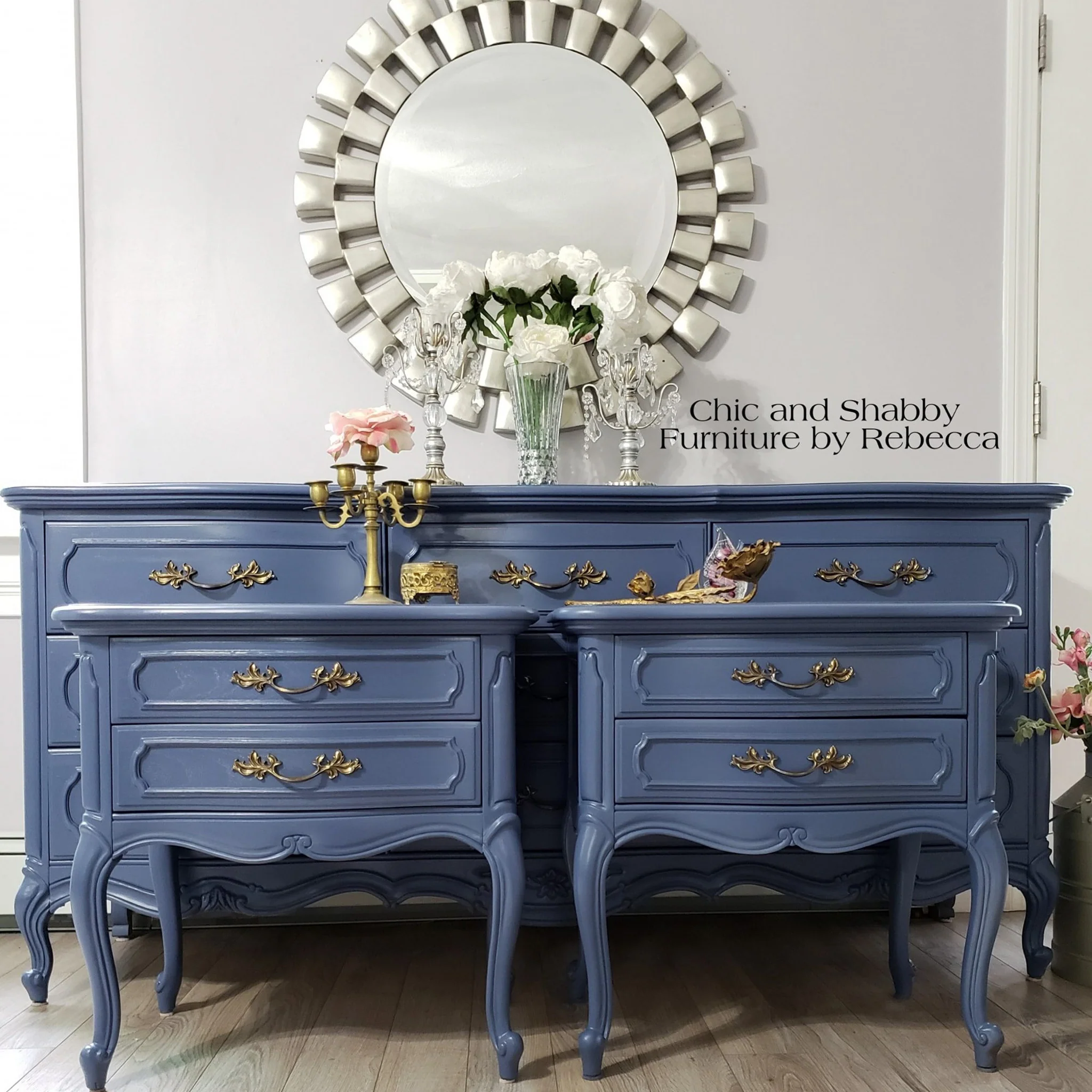 Dixie Belle Yankee Blue Chalk Mineral Paintv - Image 2