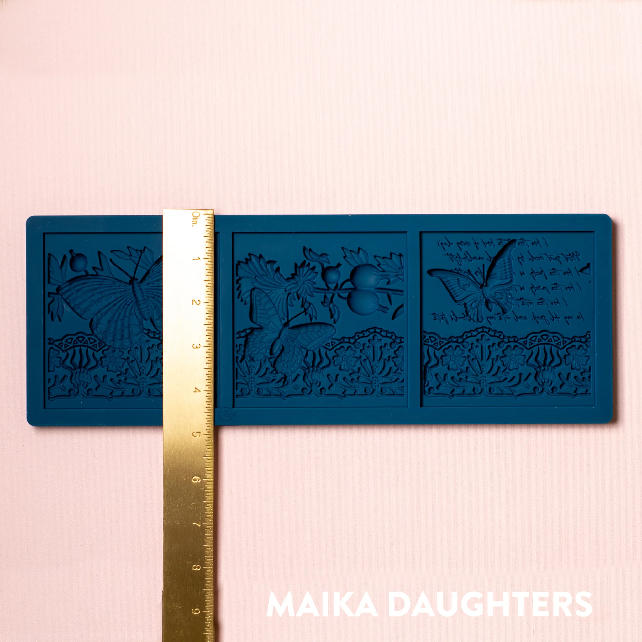 Zuri - Vintage Florals 3 Silicone Mold - Image 4